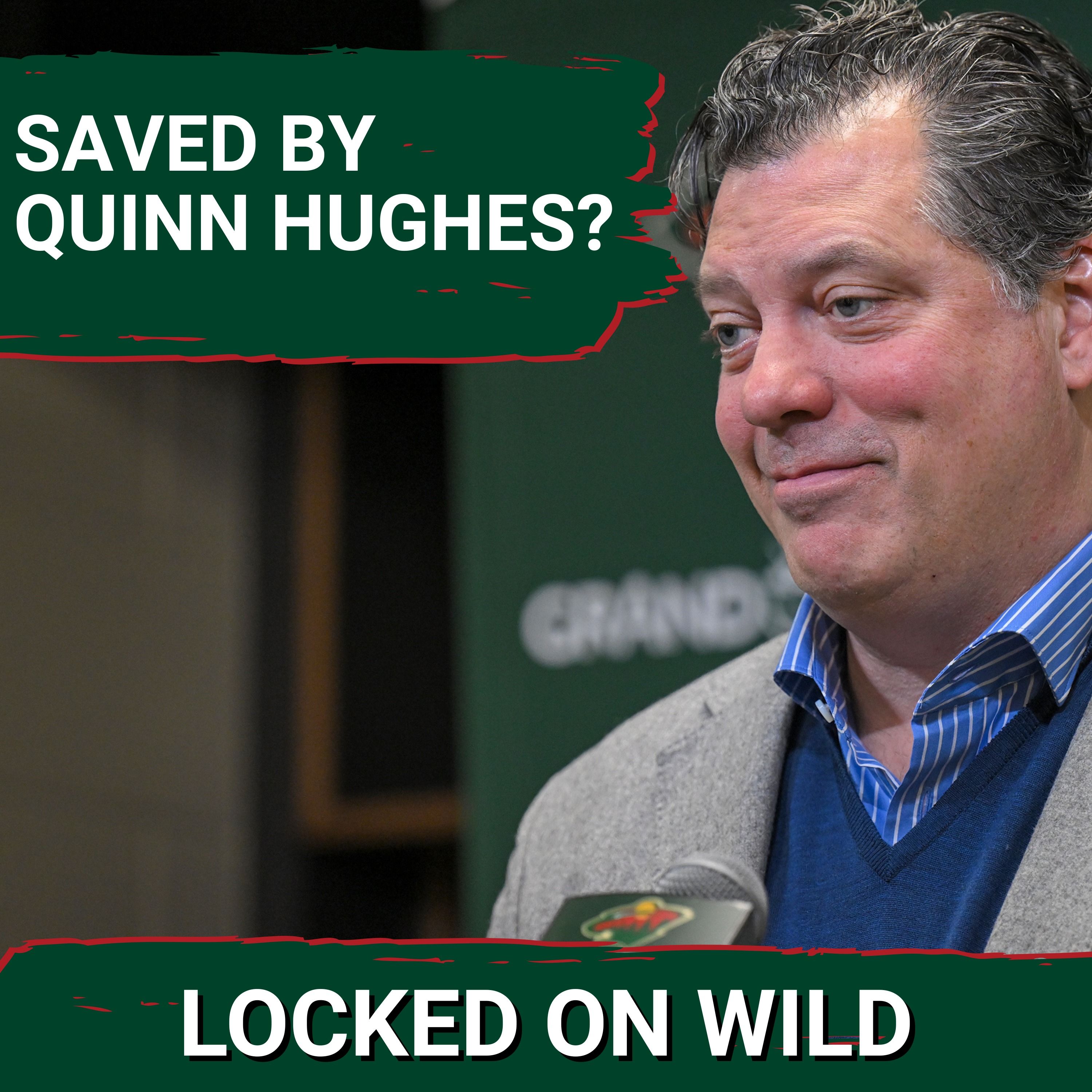 BIG SWING: Did Quinn Hughes Trade Truly SAVE Bill Guerin’s Job with Minnesota Wild?