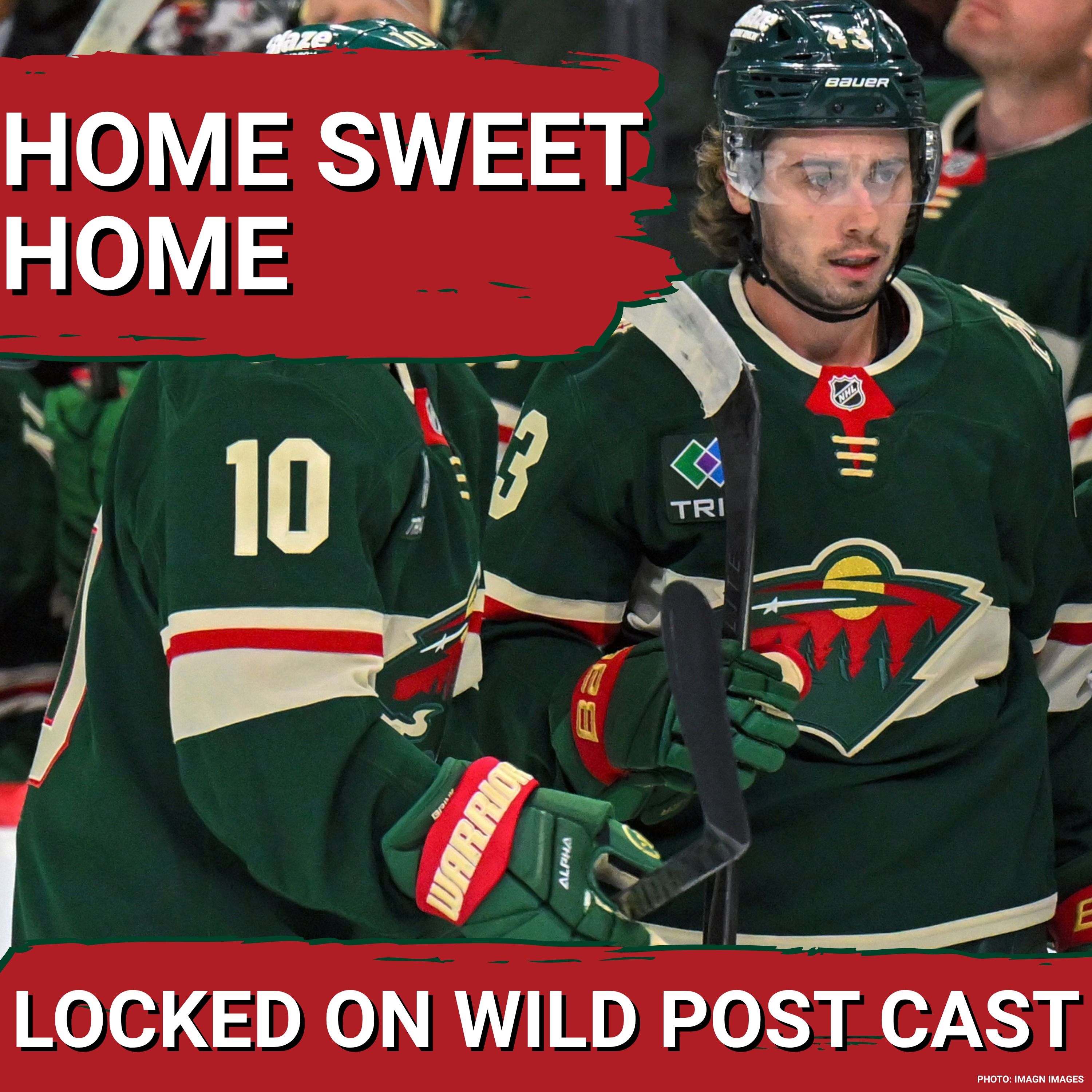 POST CAST: Jesper Wallstedt Quiets Bruins in 4-1  Home Opening Win episode artwork