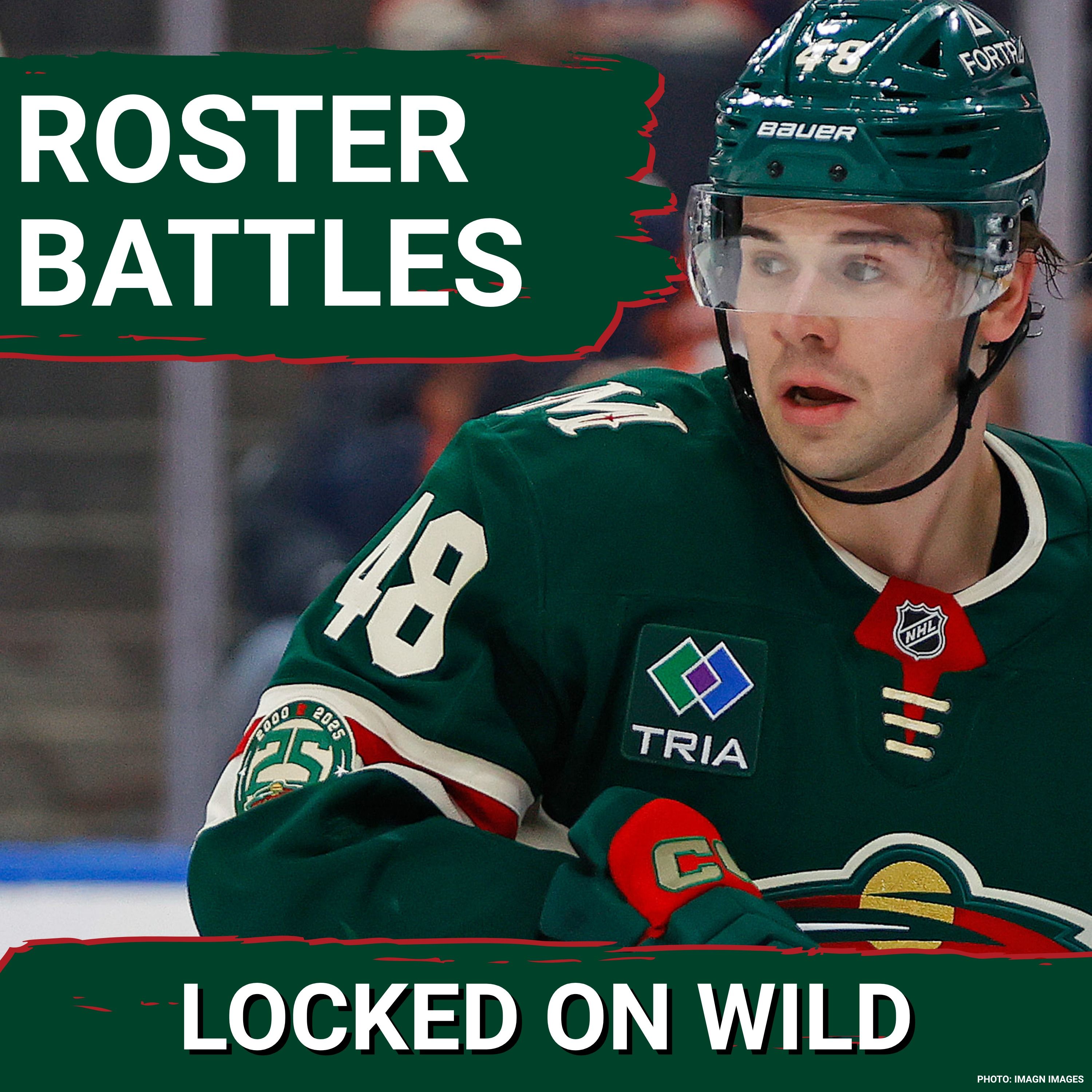 STRATEGY: Minnesota Wild's Opening Night Roster SET? Sturm, Trenin Still Here, BARRING Trades episode artwork