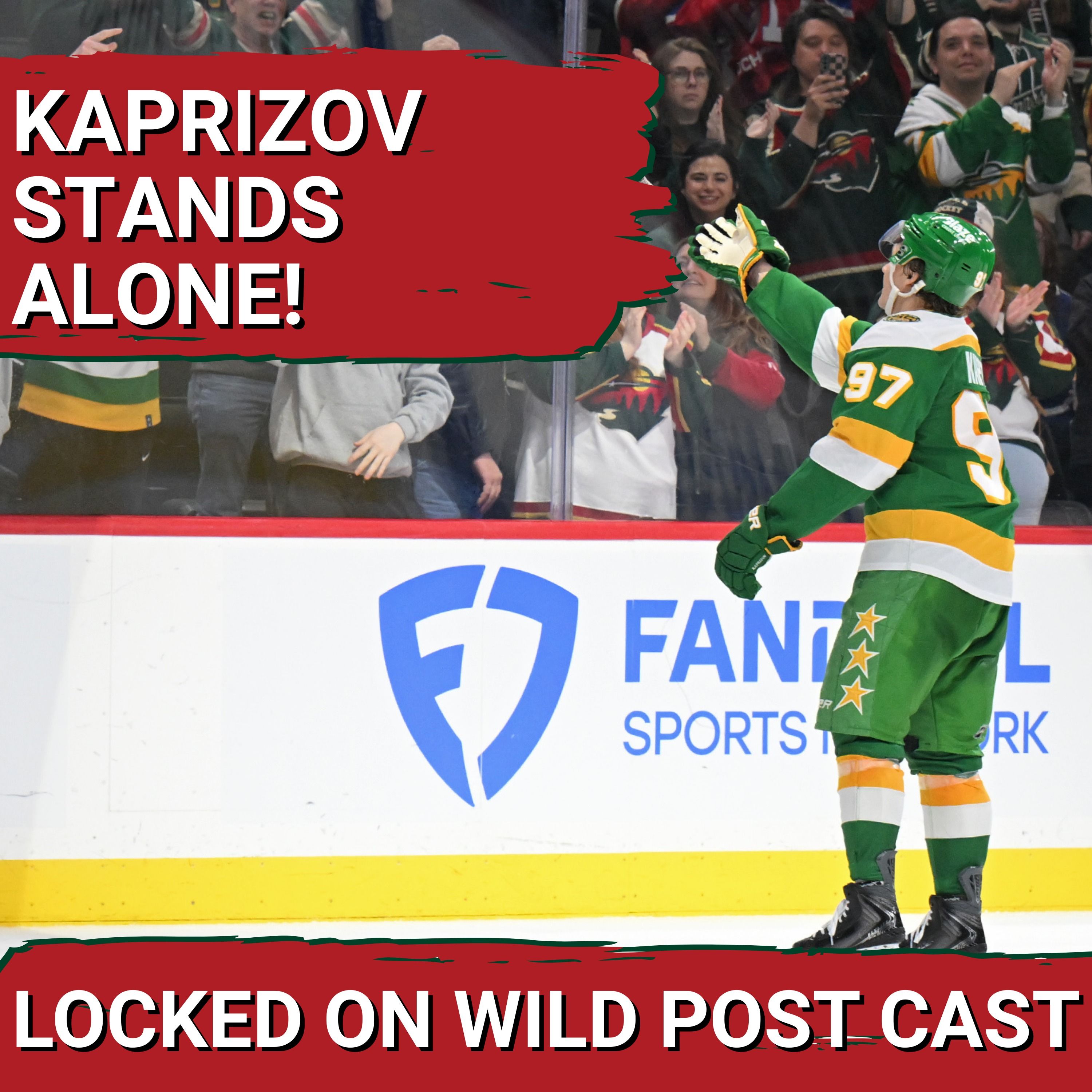 POST CAST: Kirill Kaprizov Scores 220th Goal as Wild Thump Lightning 5-1
