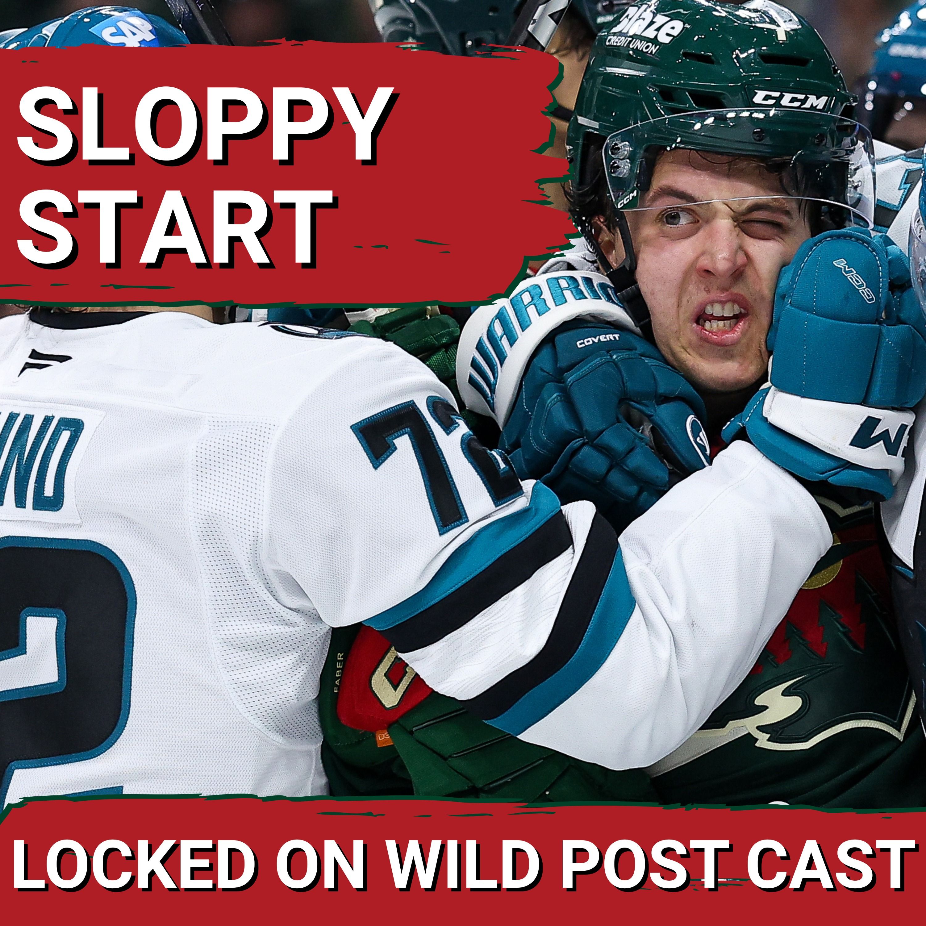 POST CAST: Wild Fall Behind Early, Rally and Fall 6-5 to Sharks POST CAST: Wild Fall Behind Early, Rally and Fall 6-5 to Sharks