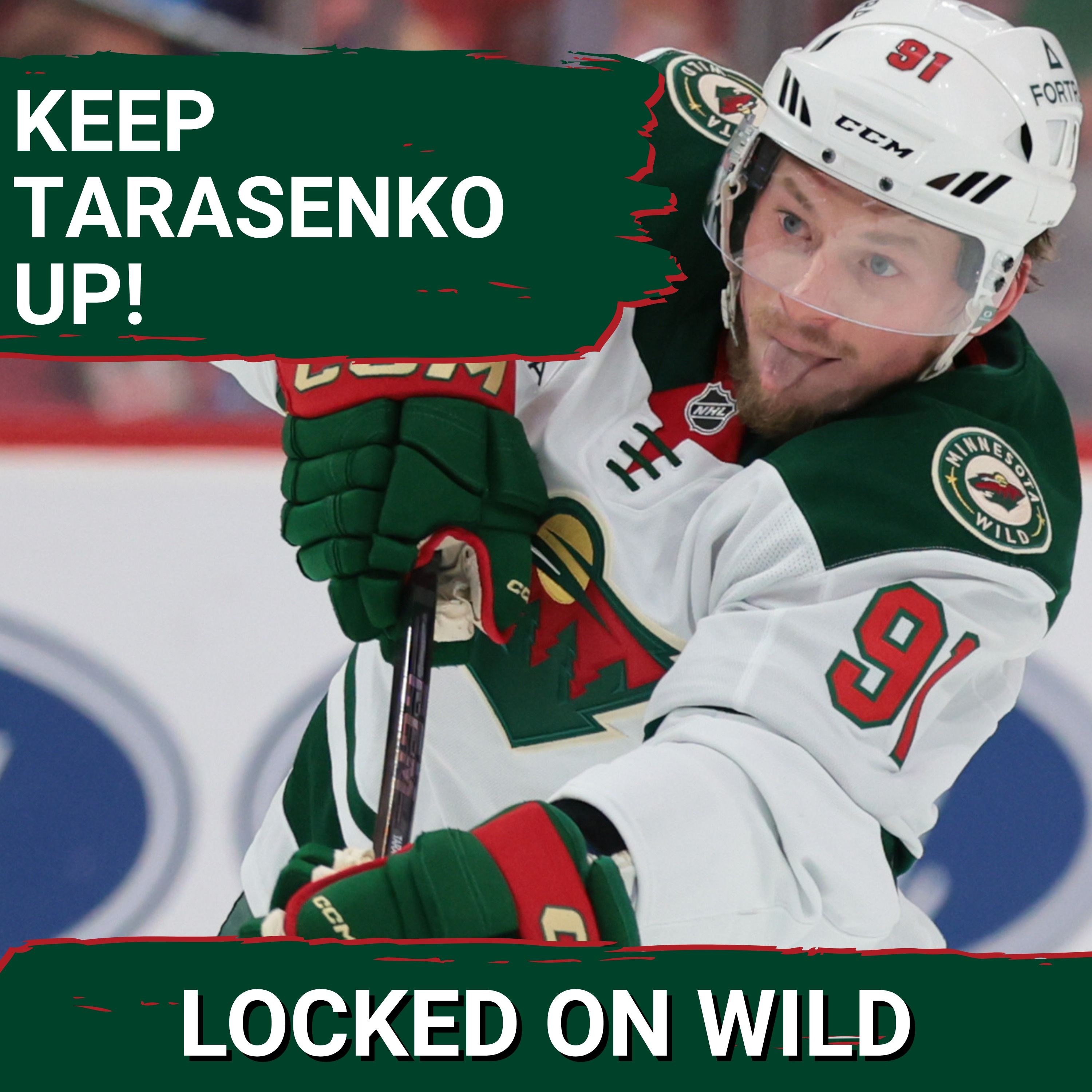 MAKE THE MOVE: Why the Minnesota Wild Should PROMOTE Vladimir Tarasenko to Second Line PERMANENTLY
