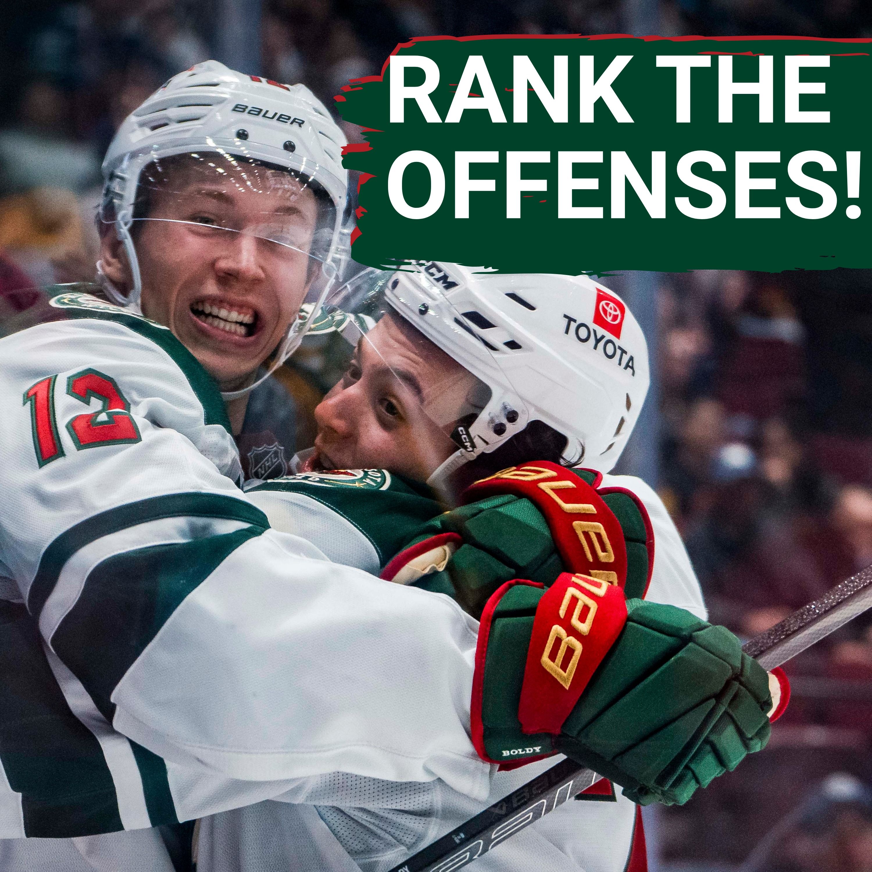 RANKINGS: Minnesota's BOLD Move to Reshape Offense | Can Wild MATCH Central Division's TOP Scorers?