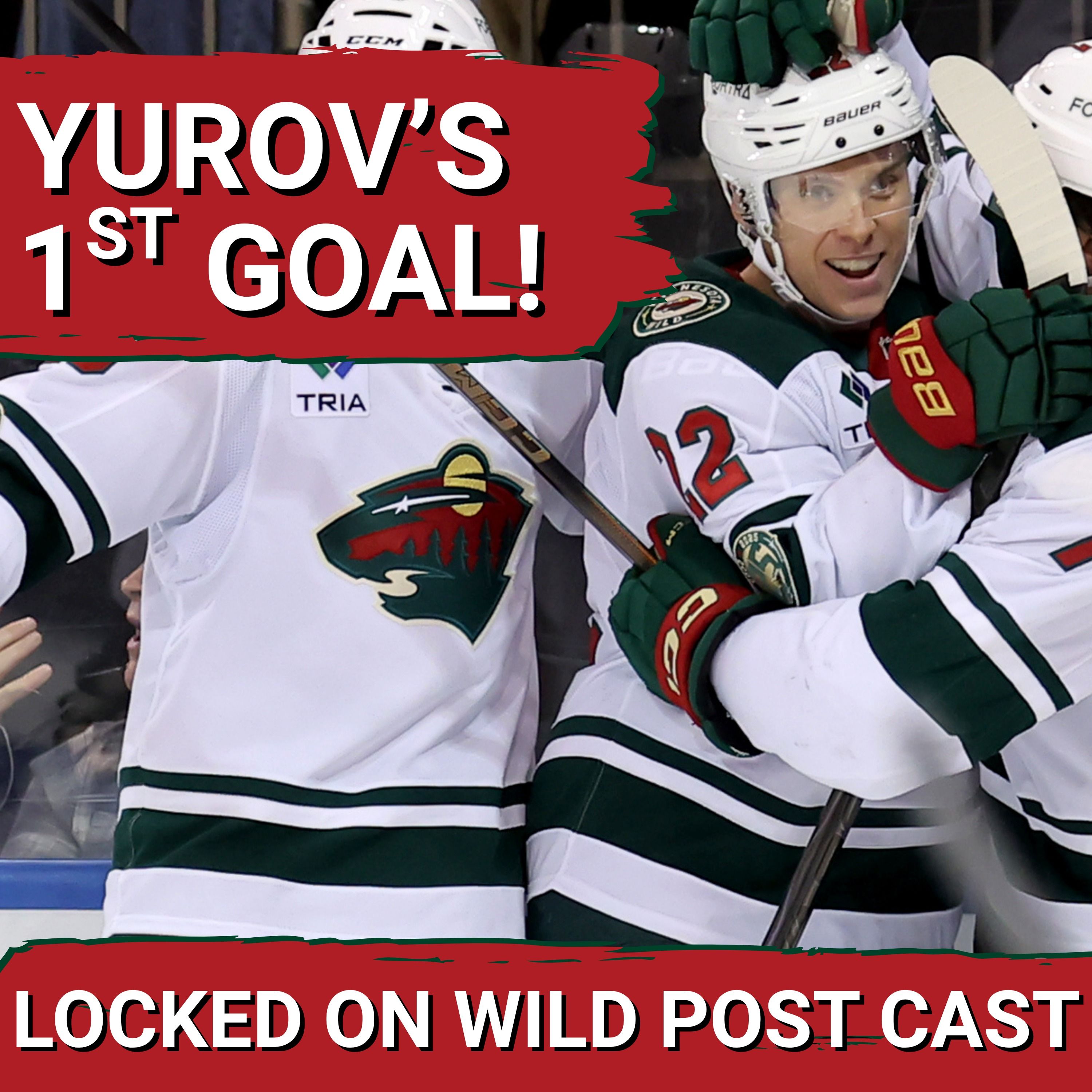 POST CAST: Danila Yurov Scores 1st Career NHL Goal as Wild Beat Rangers 3-1