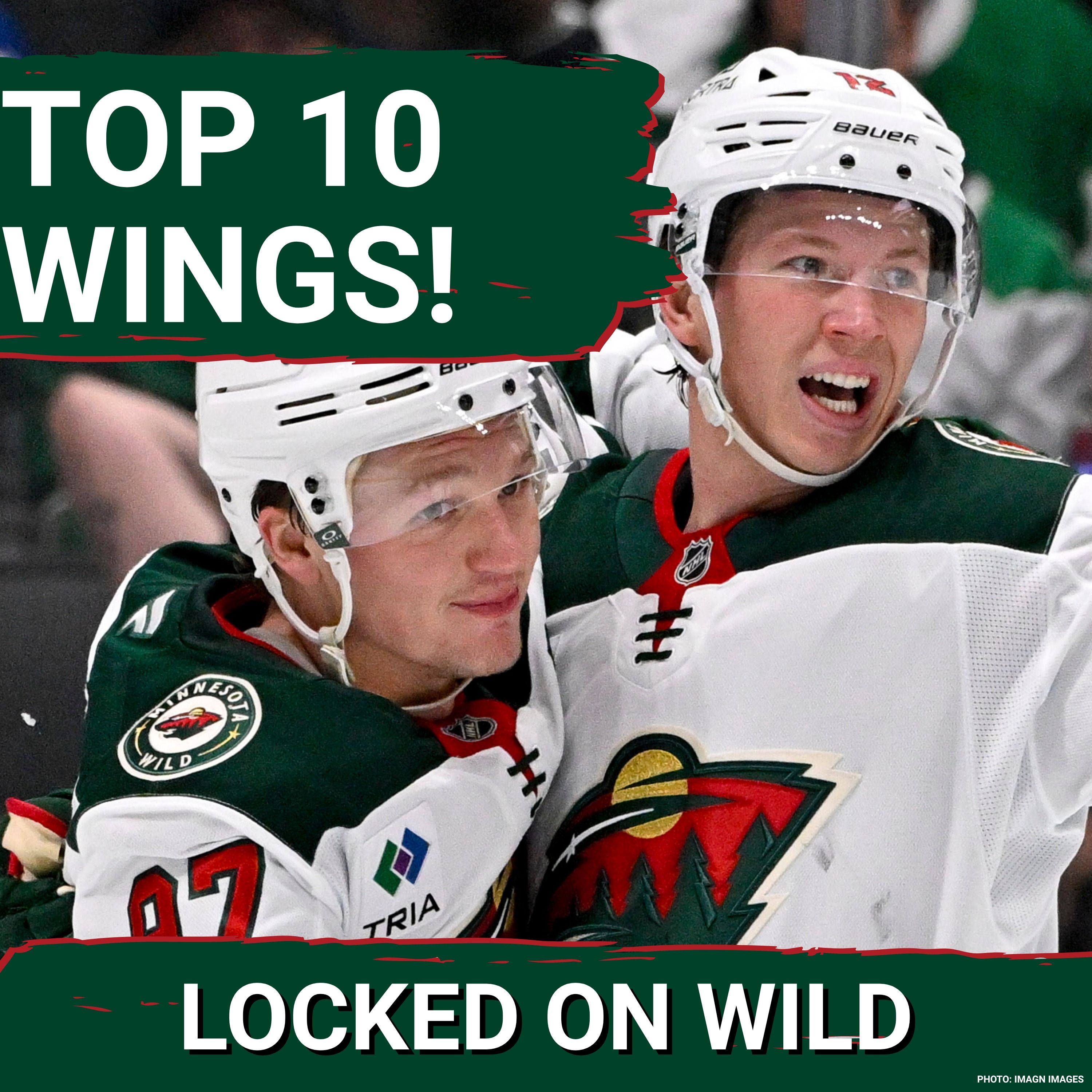 NO DOUBT: Kirill Kaprizov, Matt Boldy SECURE Wild Spots in NHL’s Top 10 Wing Rankings episode artwork