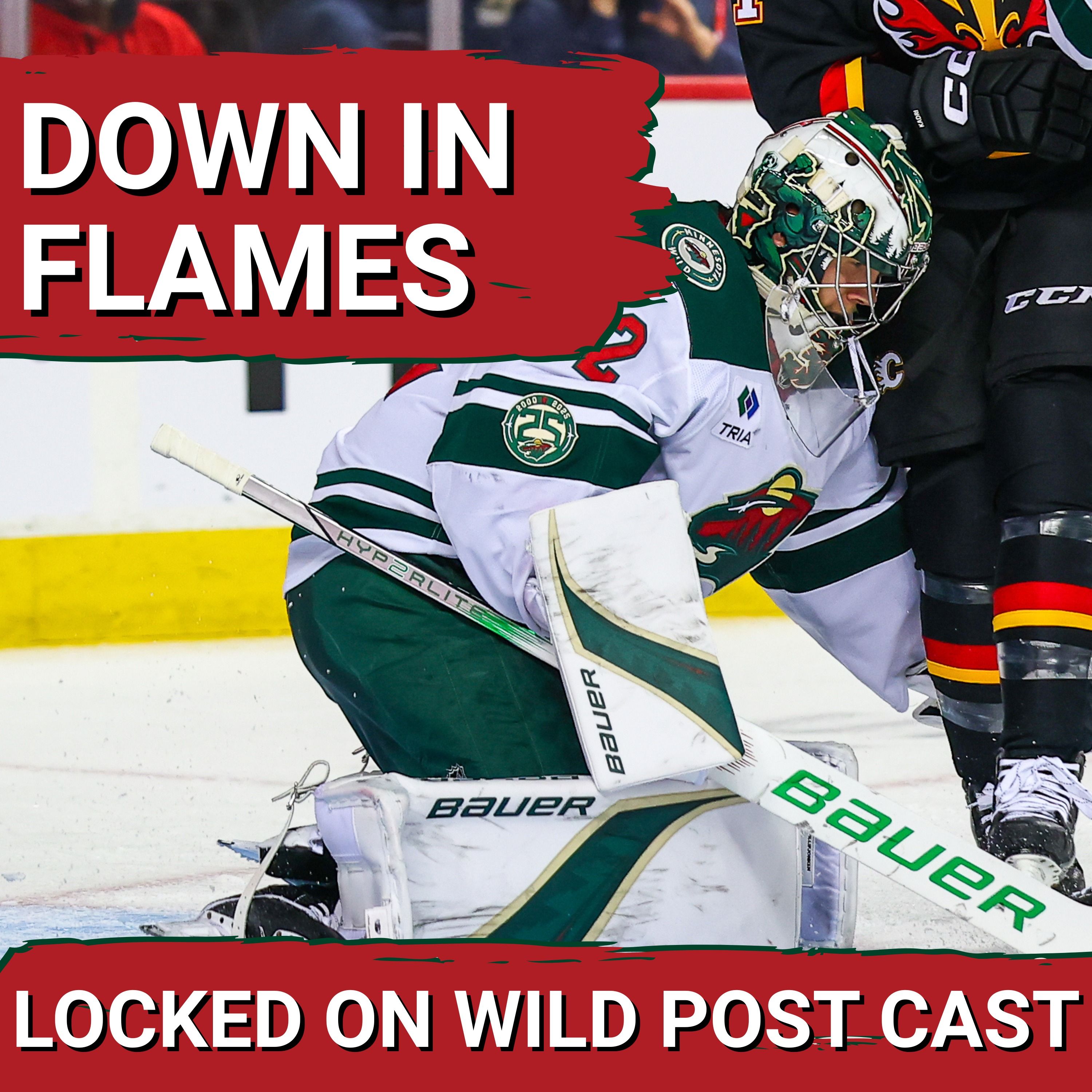 POST CAST: Wild Flat in 4-1 Loss to Flames