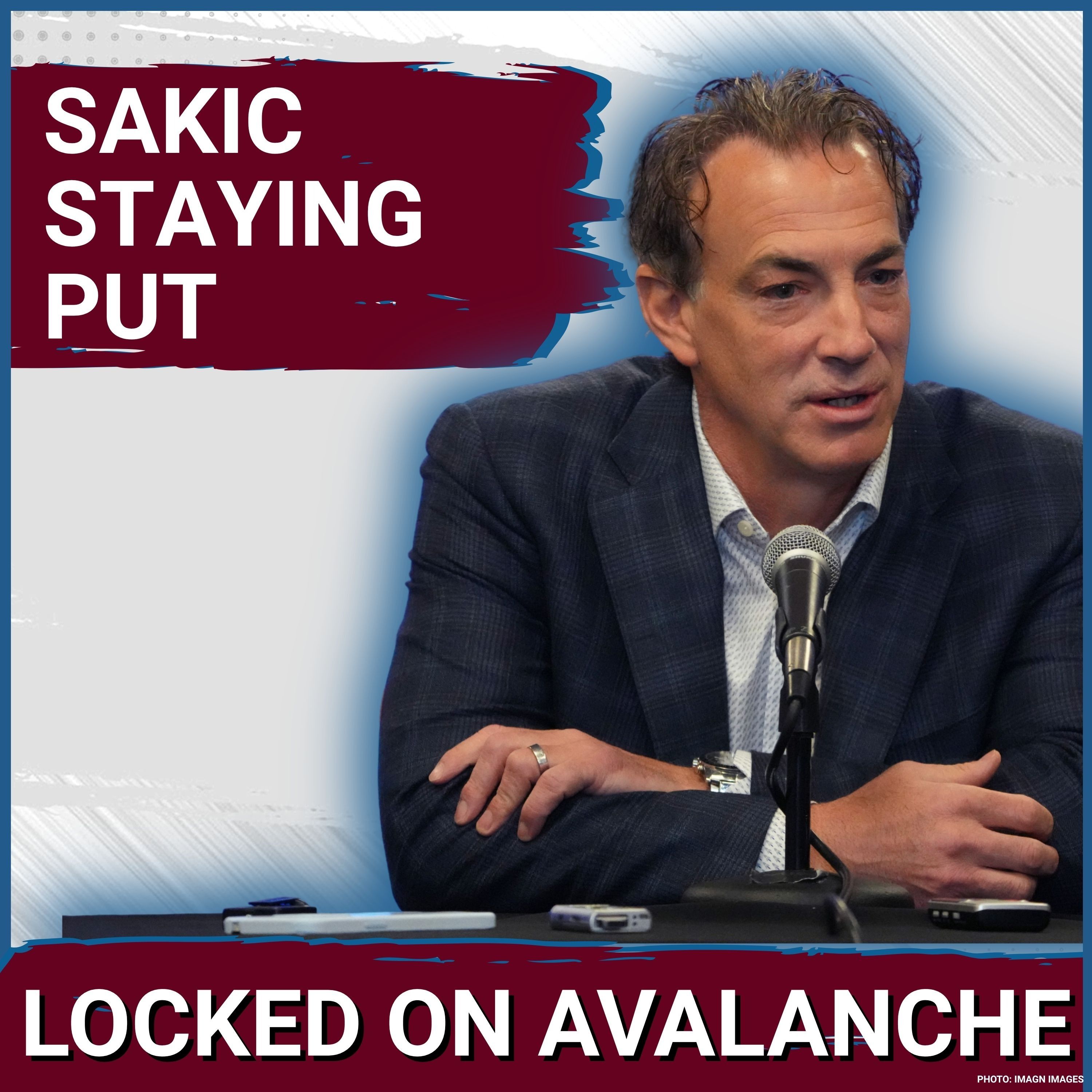 Joe Sakic Staying In GM Role For Forseeable Future Is Just Fine With Avs Nation episode artwork