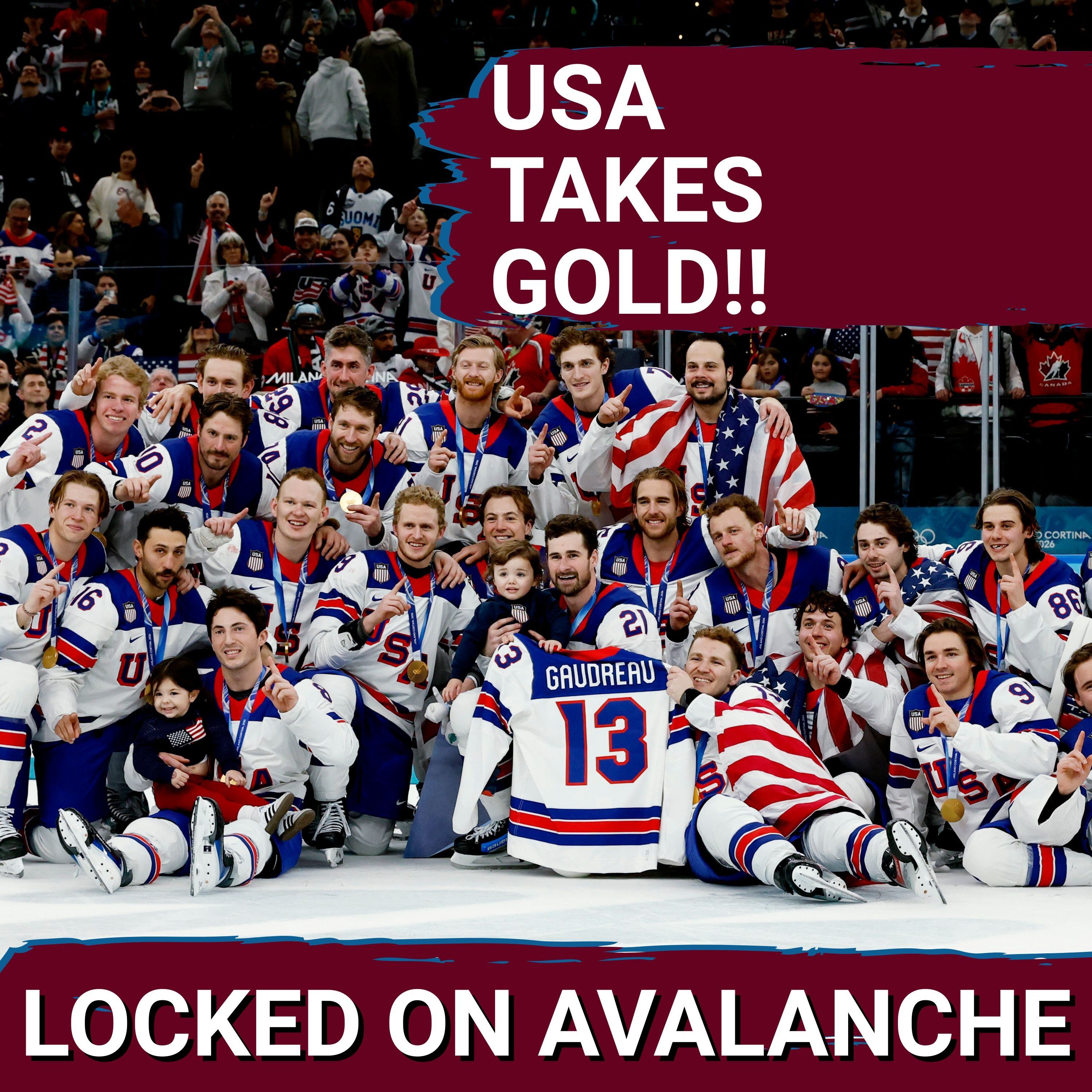 Team USA Takes Gold on OT Goal From Jack Hughes. How Will This Loss Fuel Nathan MacKinnon?