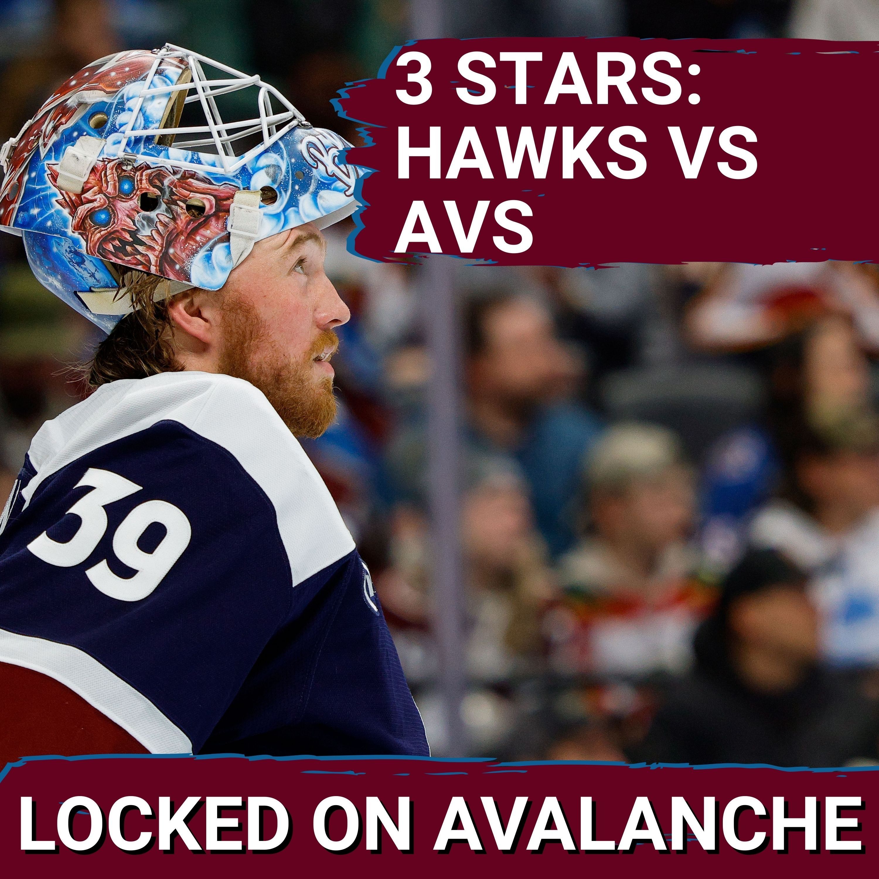 3 Stars of the Game: Blackhawks vs Avalanche