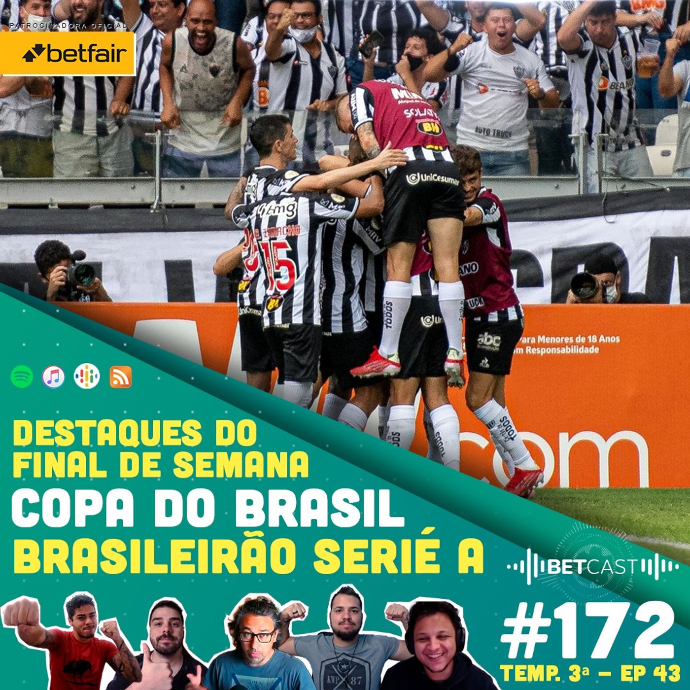 Betcast 172 - Saída iminente de Solskjaer, Jogos de volta da CDB, Galo muito perto do título