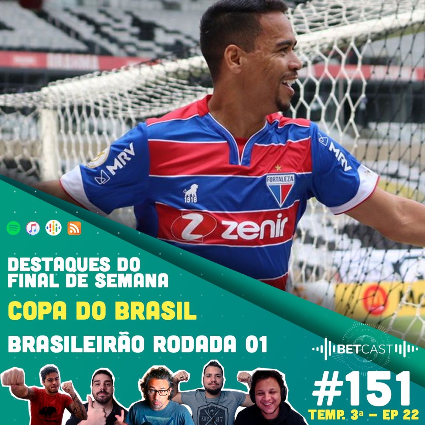 Betcast 151 - Rodada 1 do Campeonato Brasileiro