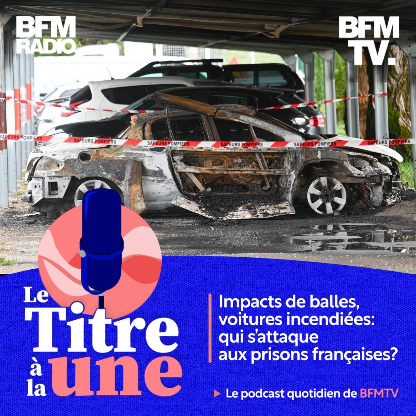 Impacts de balles, voitures incendiées: qui s'attaque aux prisons françaises?
