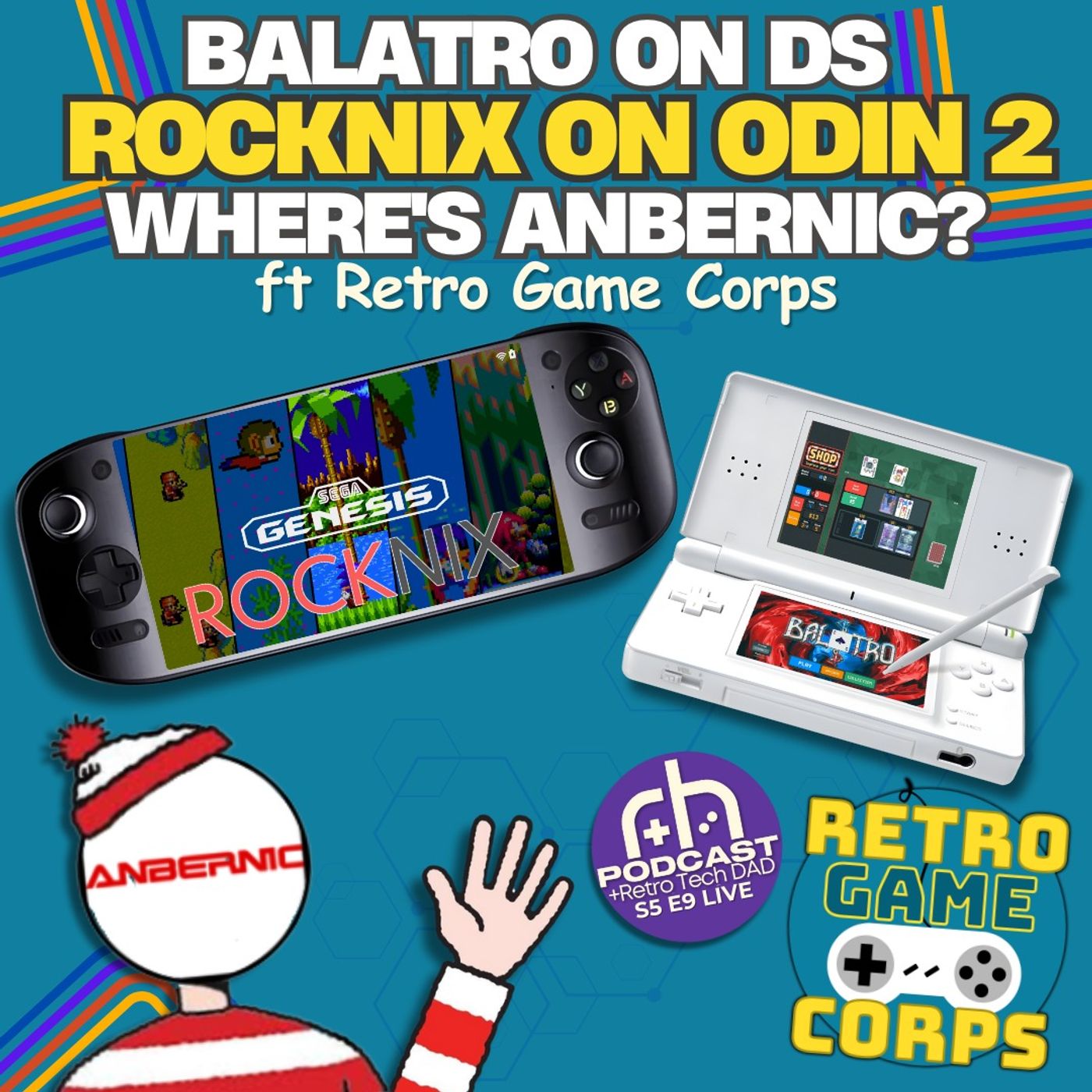 ROCKNIX on Odin 2, BalatroDS & WHERE ANBERNIC w/ @RetroGameCorps ​
