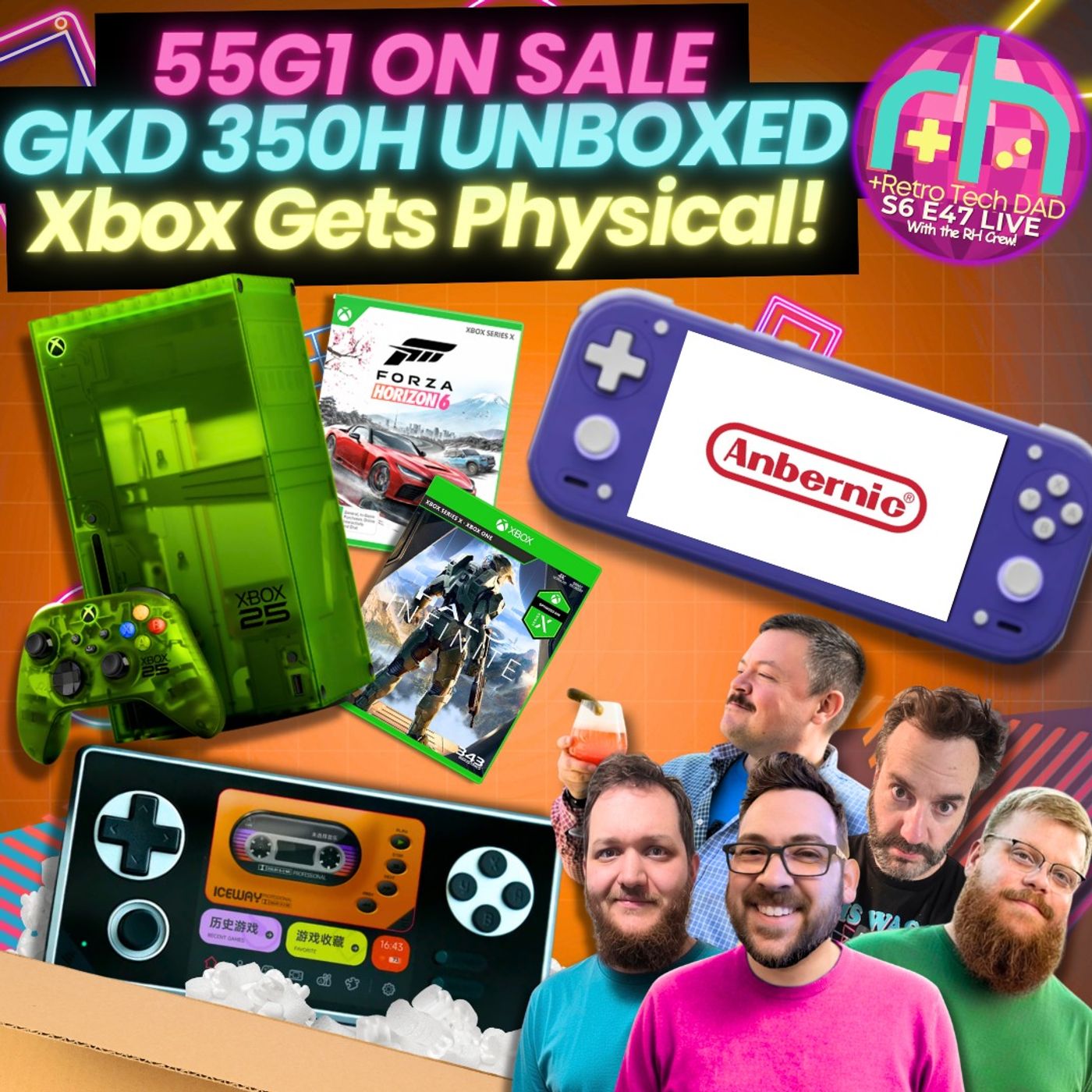 rg55G1 on Sale, GKD 350H ULTRA Unboxed & Xbox Gets PHYSICAL