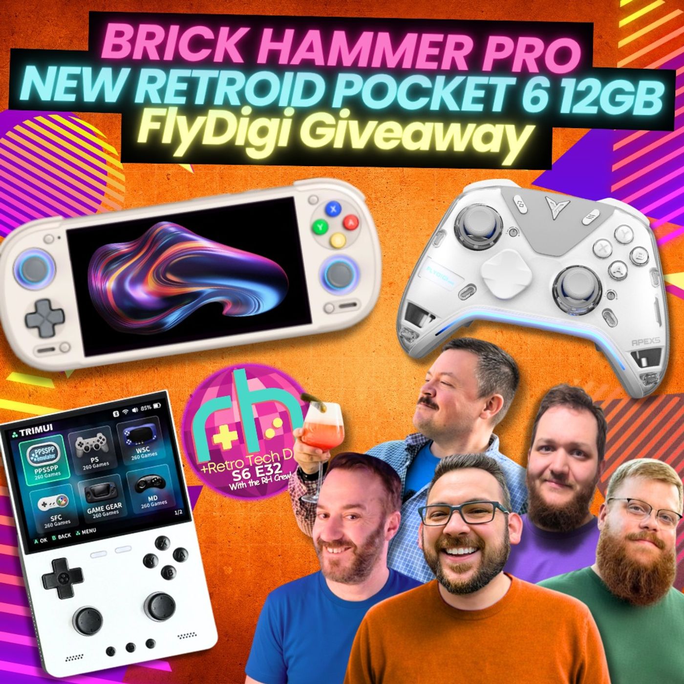 RP6 gets 128gb, Brick PRO, Giveaway episode artwork