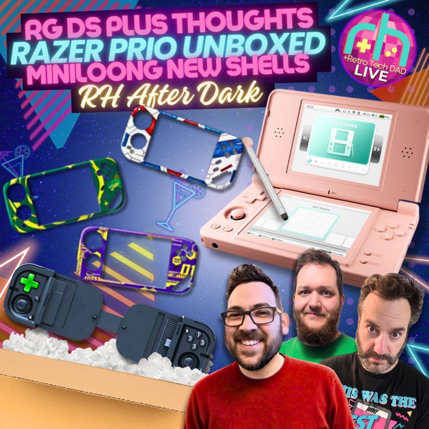 RG DS PLUS Thoughts, Razer PRIO & MiniLoong FACEPLATES First Look