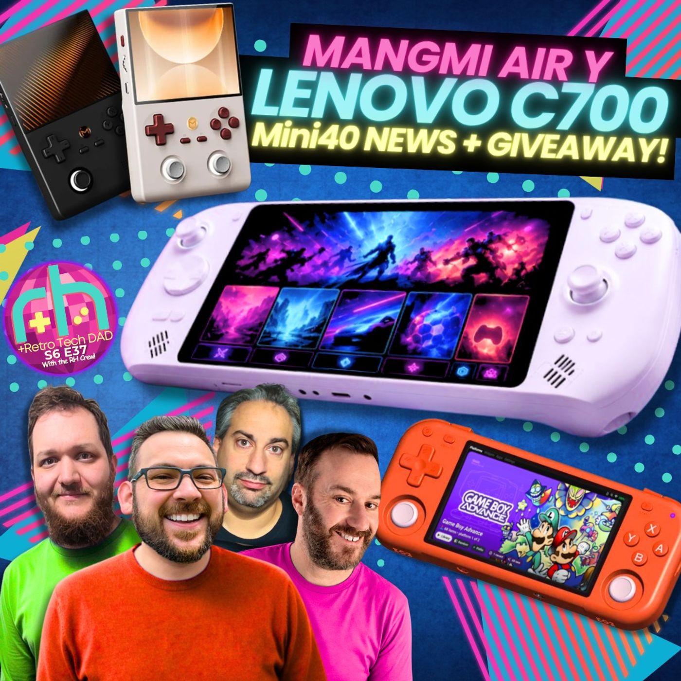 AYN Loki 2, Mangmi Air Y, Lenovo C700, MagicX Mini40 episode artwork