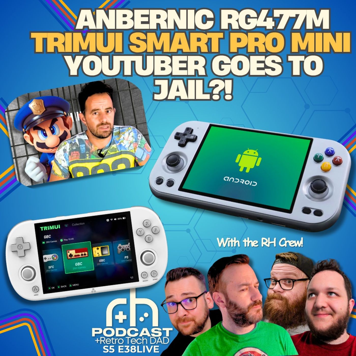 RG477M NEW INFO, TrimUI Smart Pro MINI & YouTuber VS Italian Law