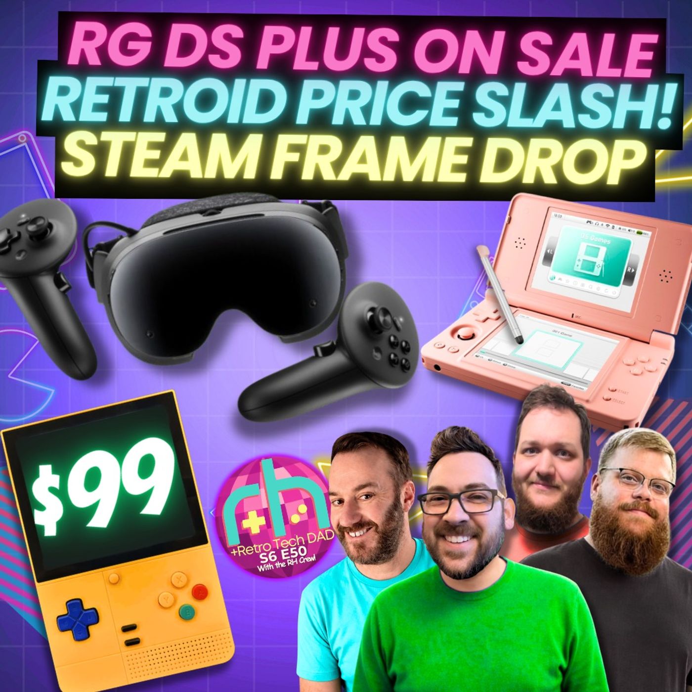 RG DS Plus gets GammaOS, Retroid models DISCONTINUED & Steam Frame DROPS