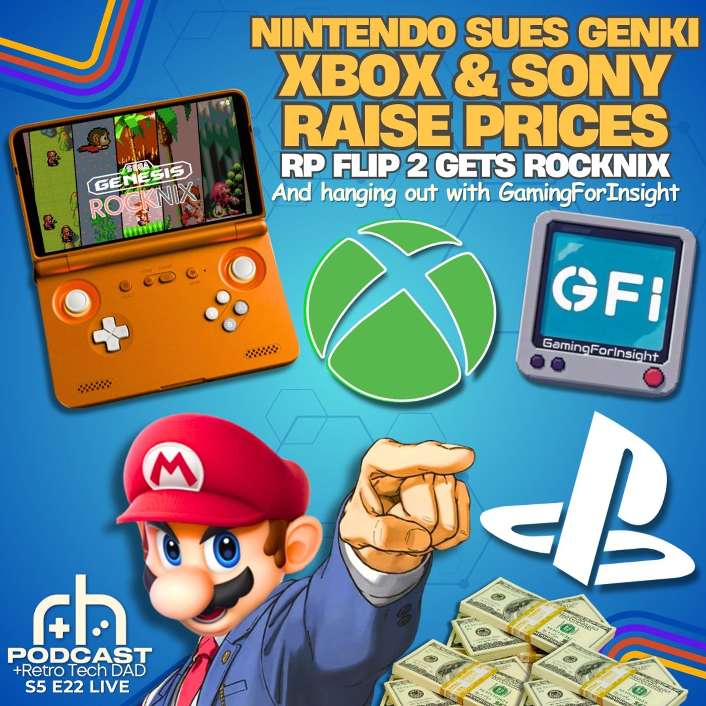 Nintendo Sues Genki, RP Flip 2 gets ROCKNIX & RG557 Update (ft. GamingForInsight)