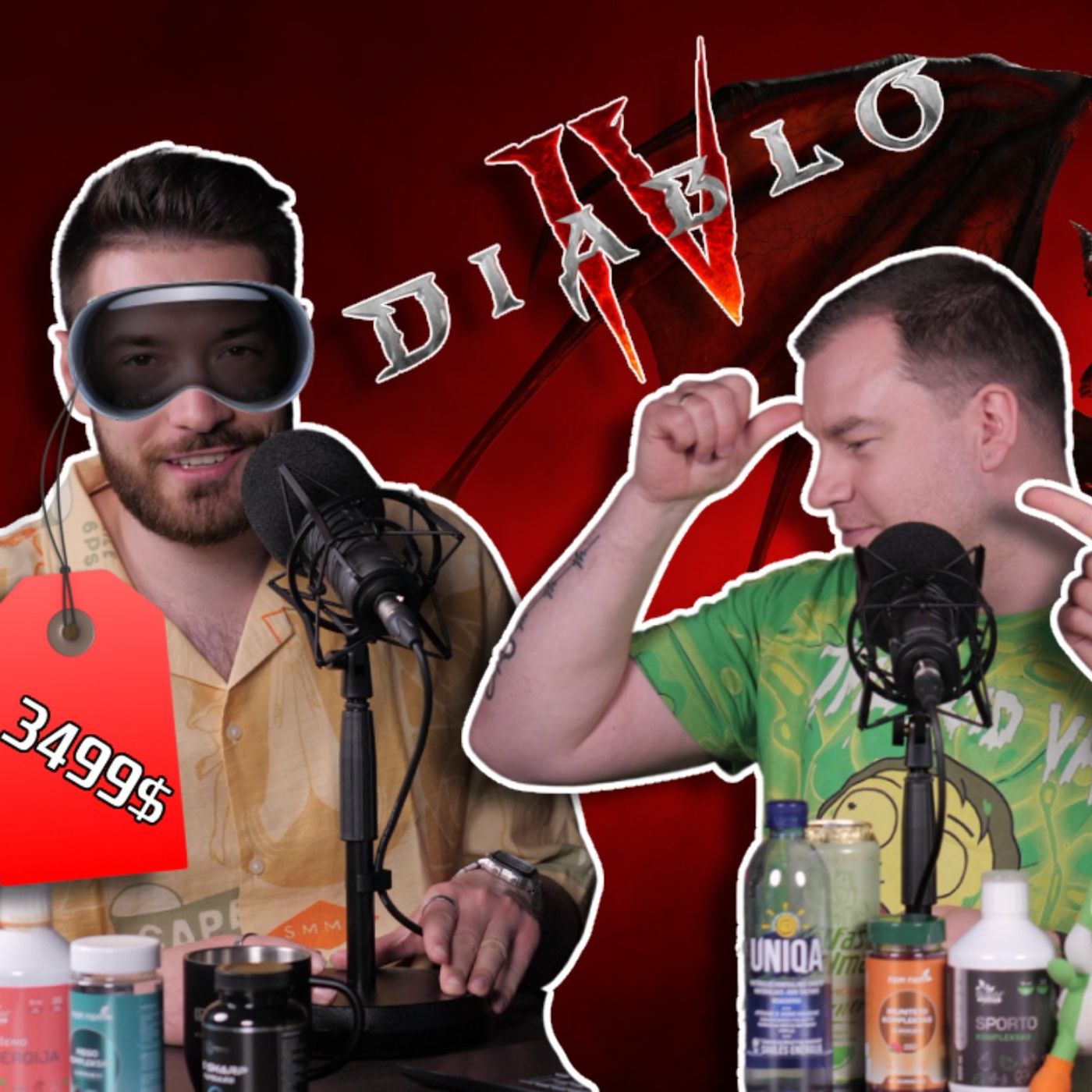 Diablo 4 startas ir ko tikėtis iš 3500$ kainuojančių Apple VR akinių - PWRZB podcastas Nr. 52 episode artwork