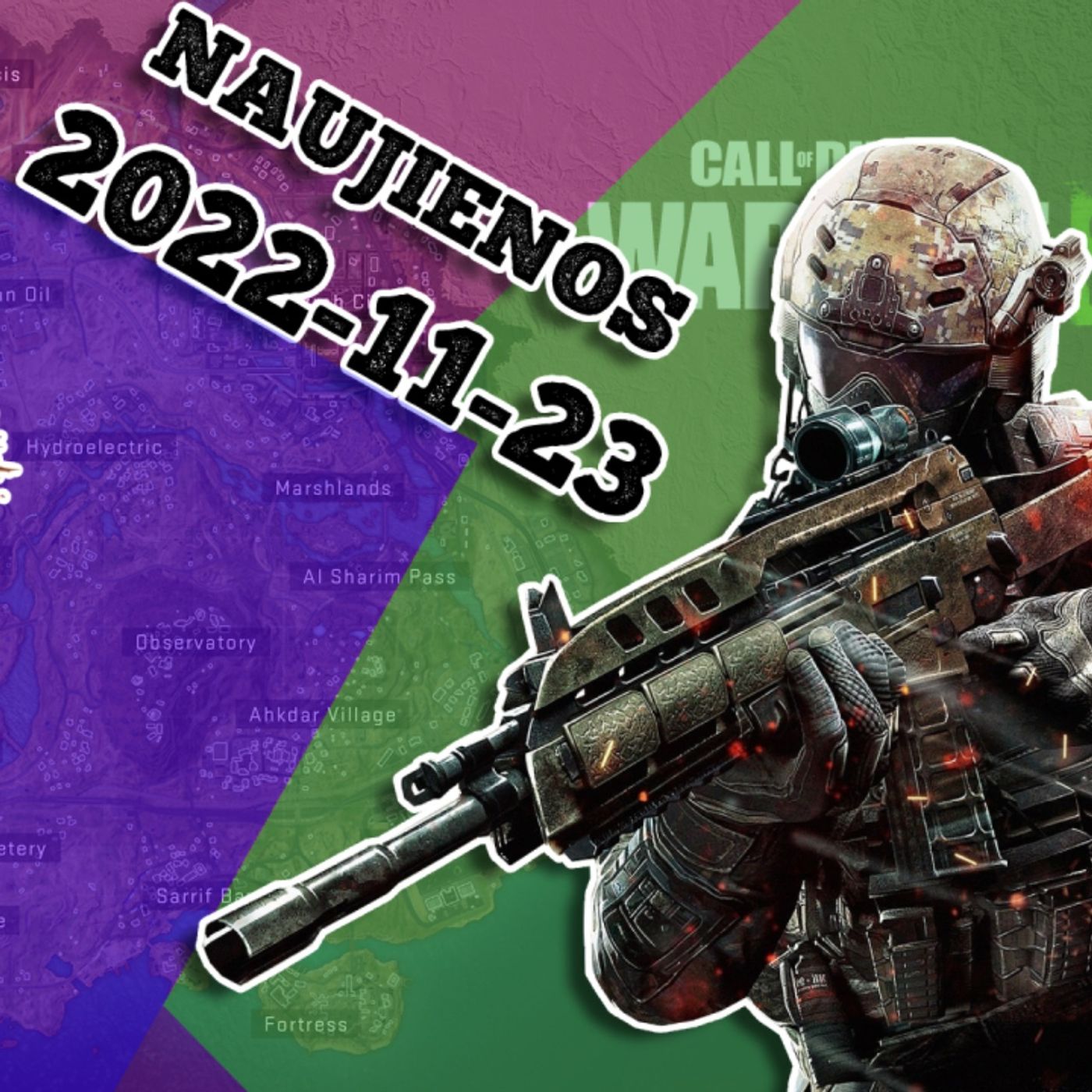 Warzone 2.0 startas - Pliusai ir Minusai! Ir kas gi naujo_ - Žaidimų Naujienos 2022-11-23 episode artwork