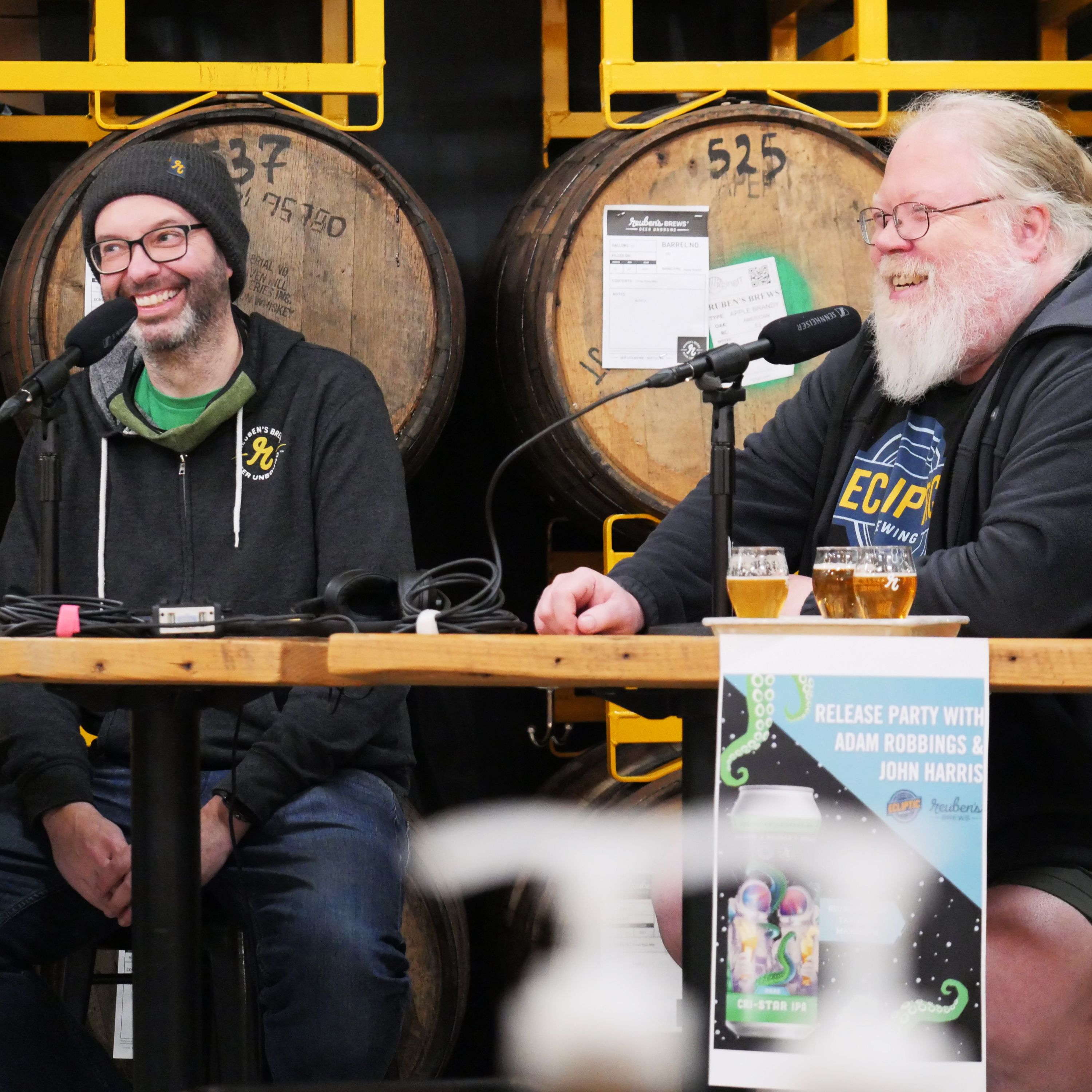 John Harris and Adam Robbings on their mashup collab Cri-Star IPA