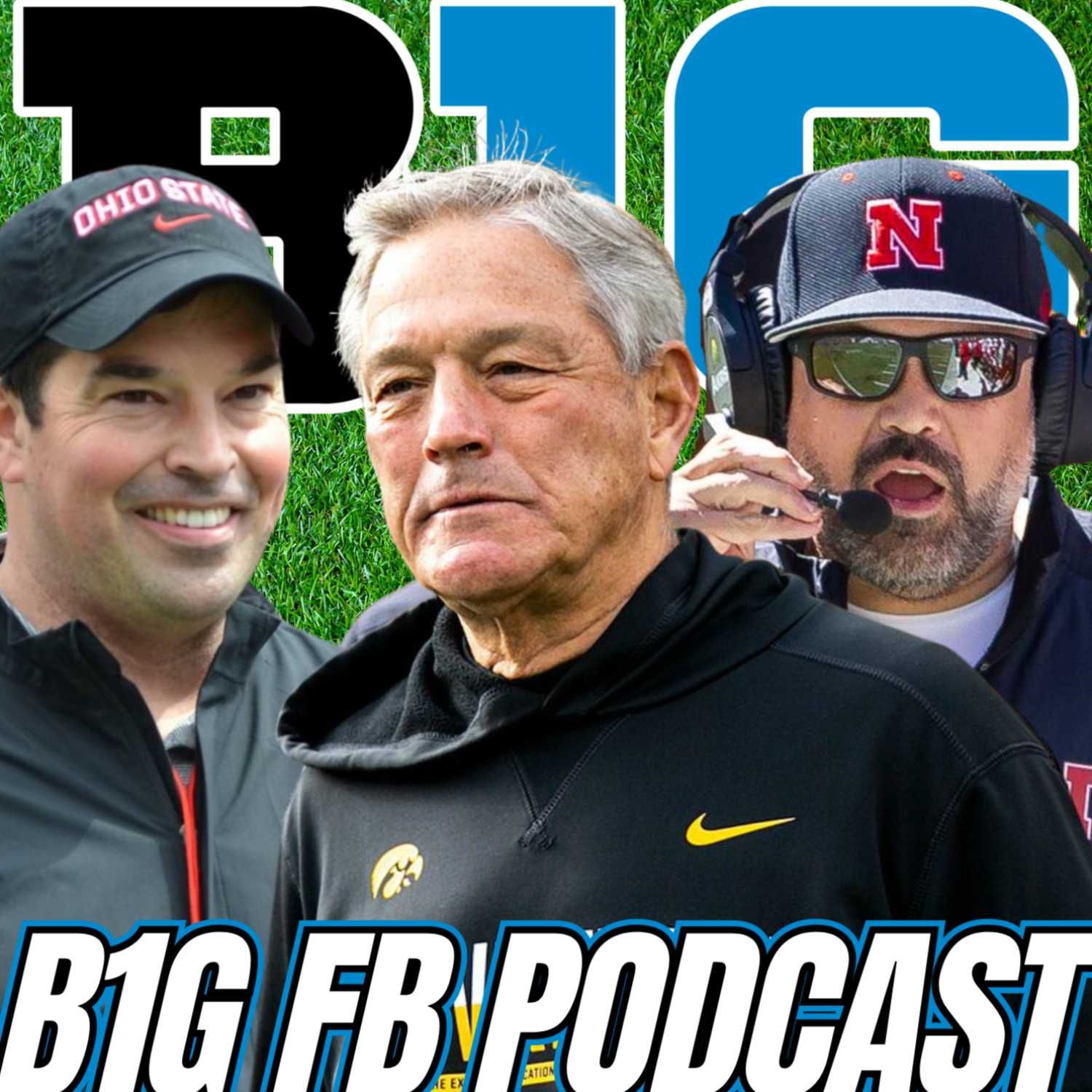 Big Ten Football Podcast: Ohio St, Nebraska, & Iowa's Offseason | Jim Harbaugh Leaves Michigan
