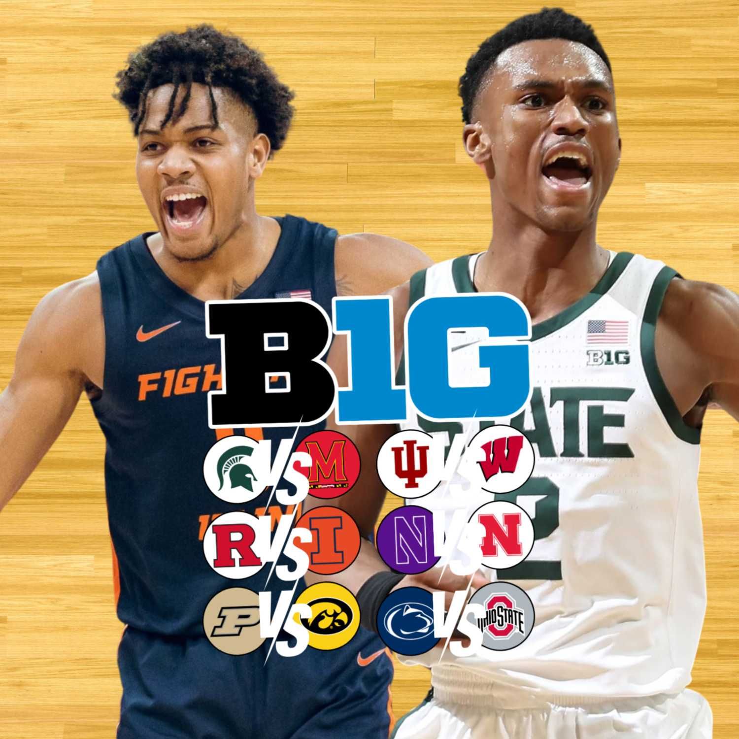 B1G BB Pod: Terrence Shannon Jr Returns | The Big Ten's Top 3 Solidifies | Michigan State is Cooking