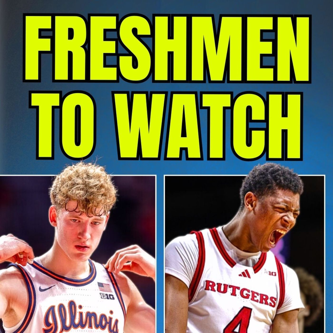These 10 Freshmen Will DECIDE How Big Ten Basketball  Ends in 2025!