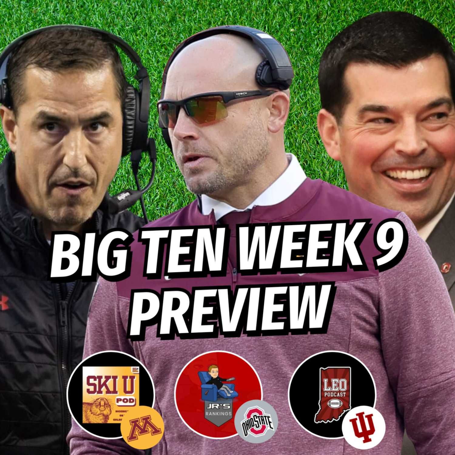 Big Ten Football Podcast Week 9 Preview: Score Predictions, Analysis, & Michigan Sign Stealing Chat