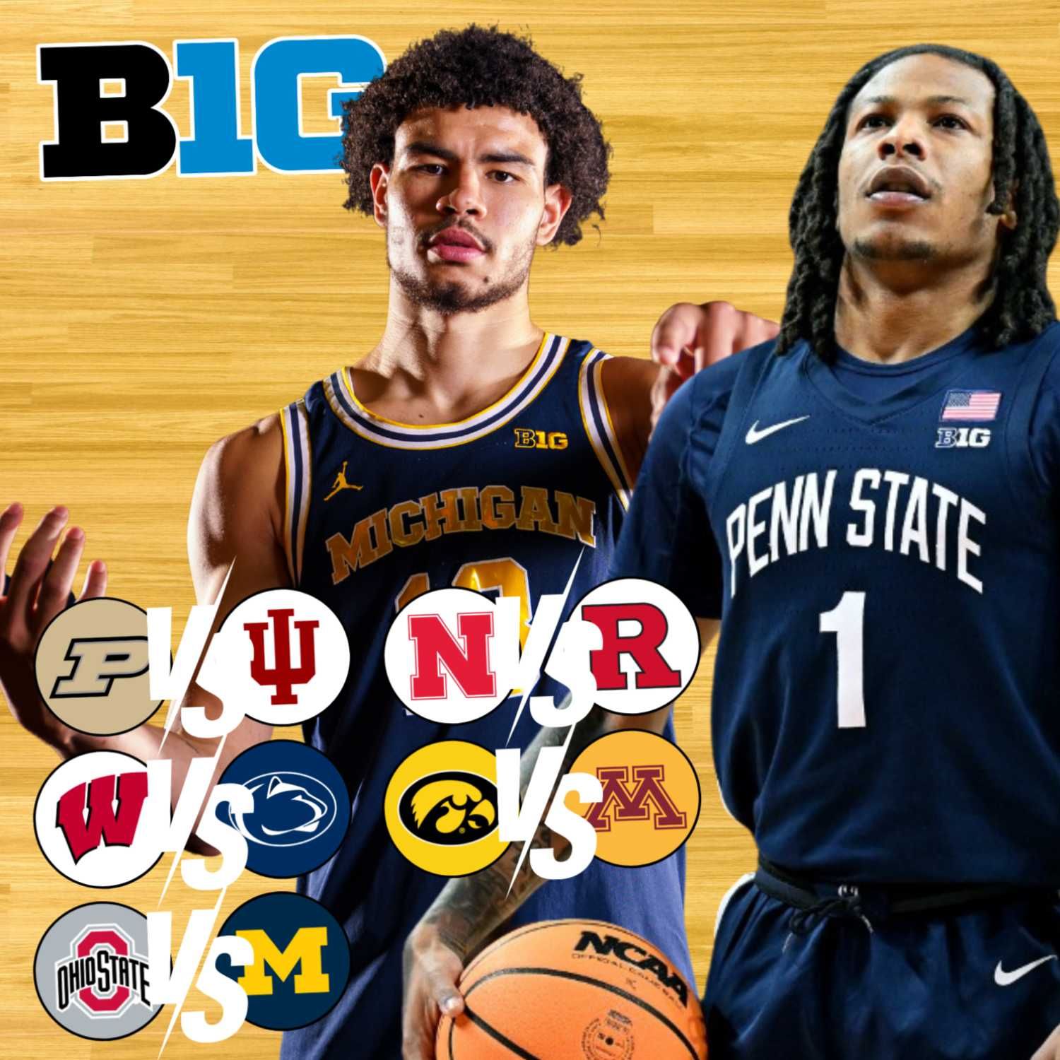 Big Ten Basketball Podcast: Purdue Dominates Indiana | Wisconsin Falls | Ohio State is Fraudulent