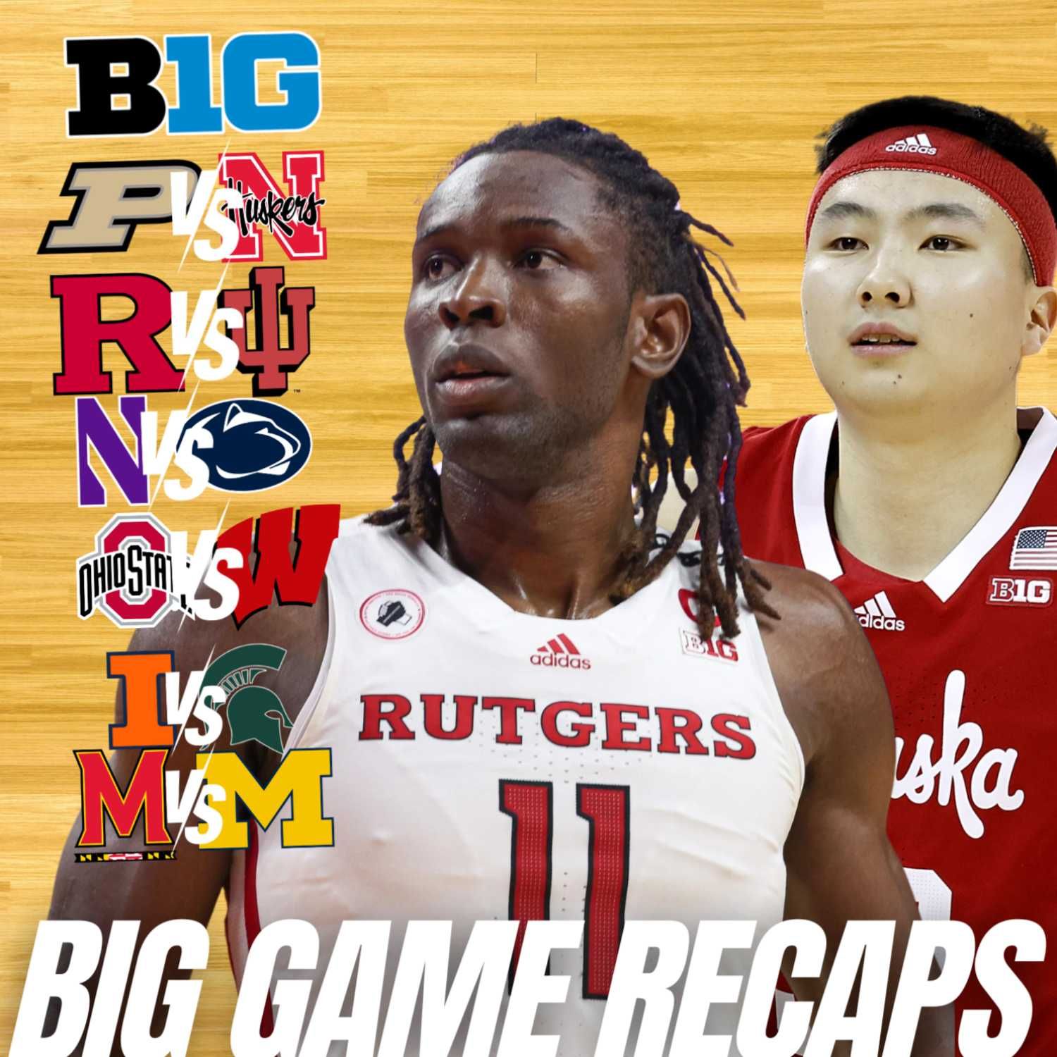 Big Ten Basketball Podcast: Purdue gets upset | Ohio St vs Wisconsin Instant Reaction