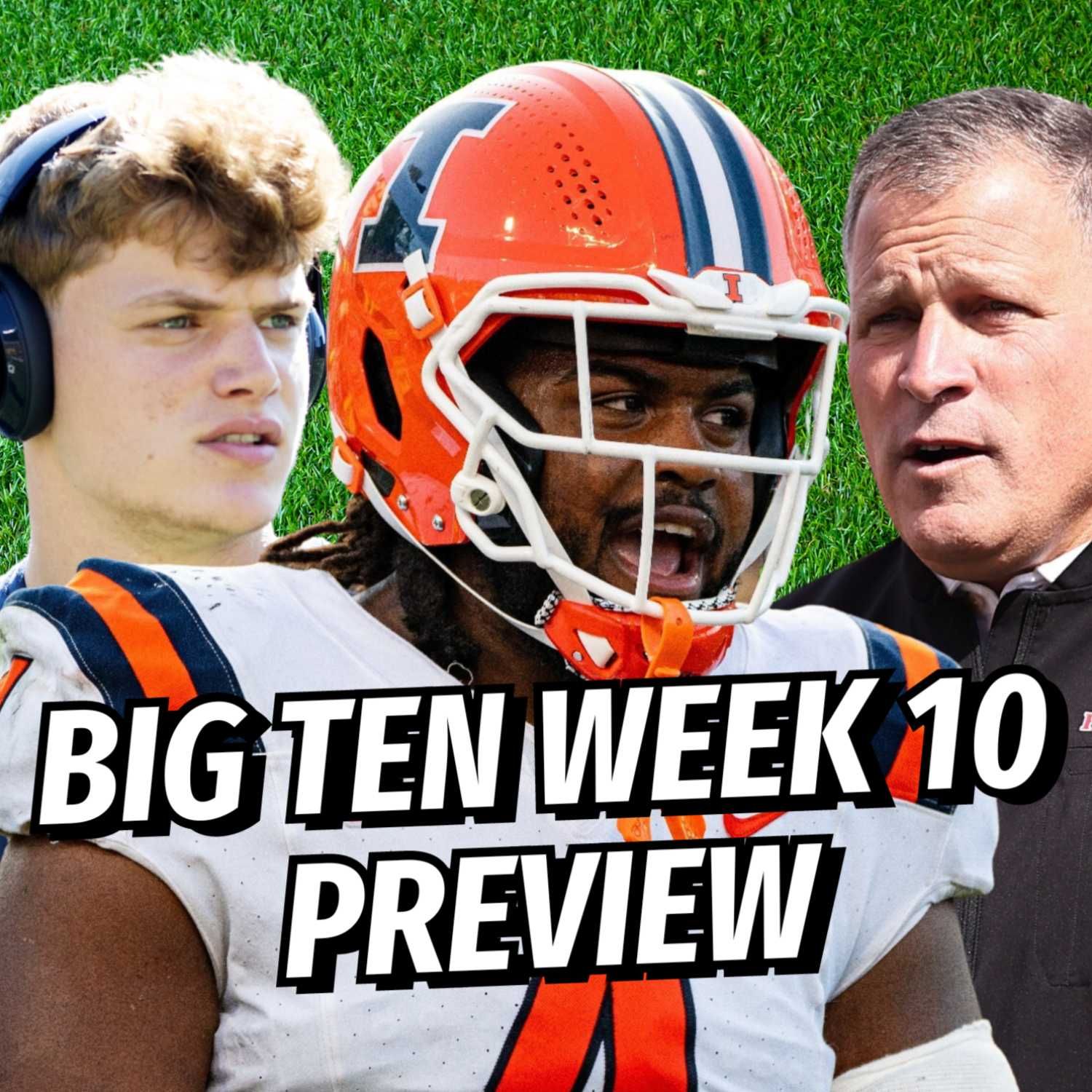 Big Ten Football Podcast Week 10 Preview with Score Predictions and Plenty of Michigan Scandal Talk