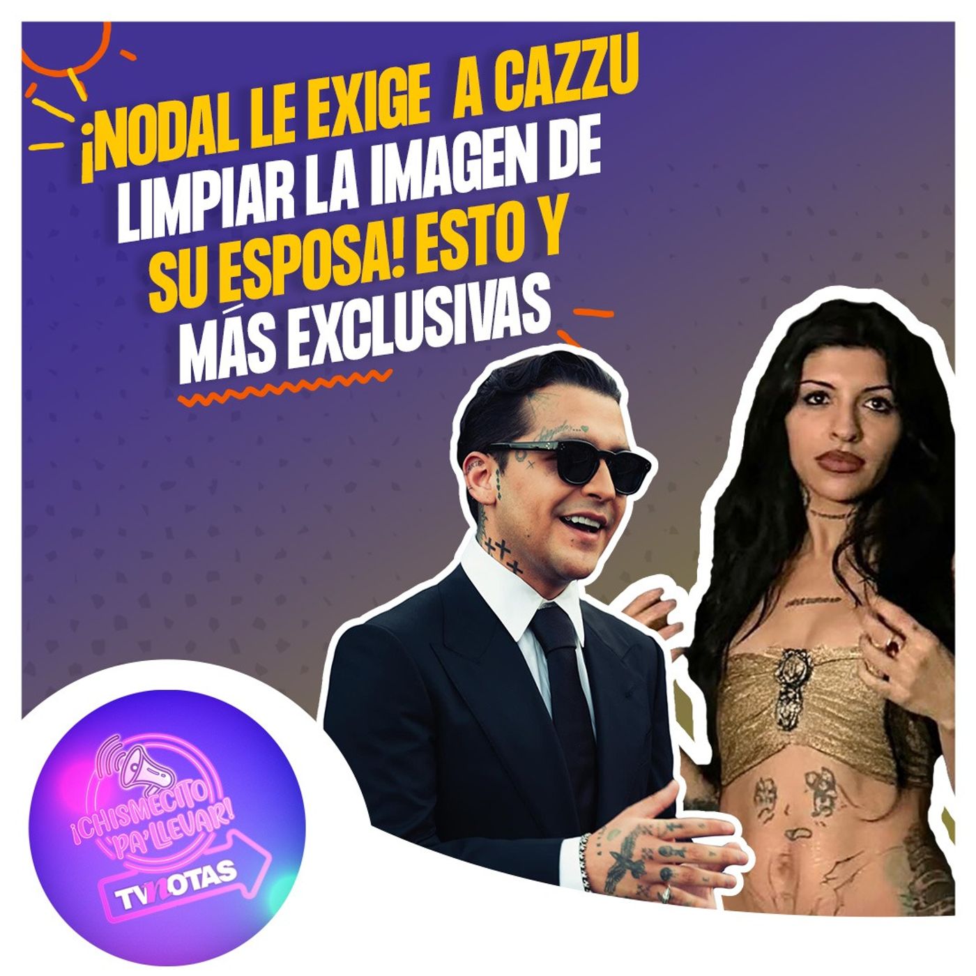 Christian Nodal le exigió a Cazzu que pidiera una disculpa pública para su esposa Ángela Aguilar