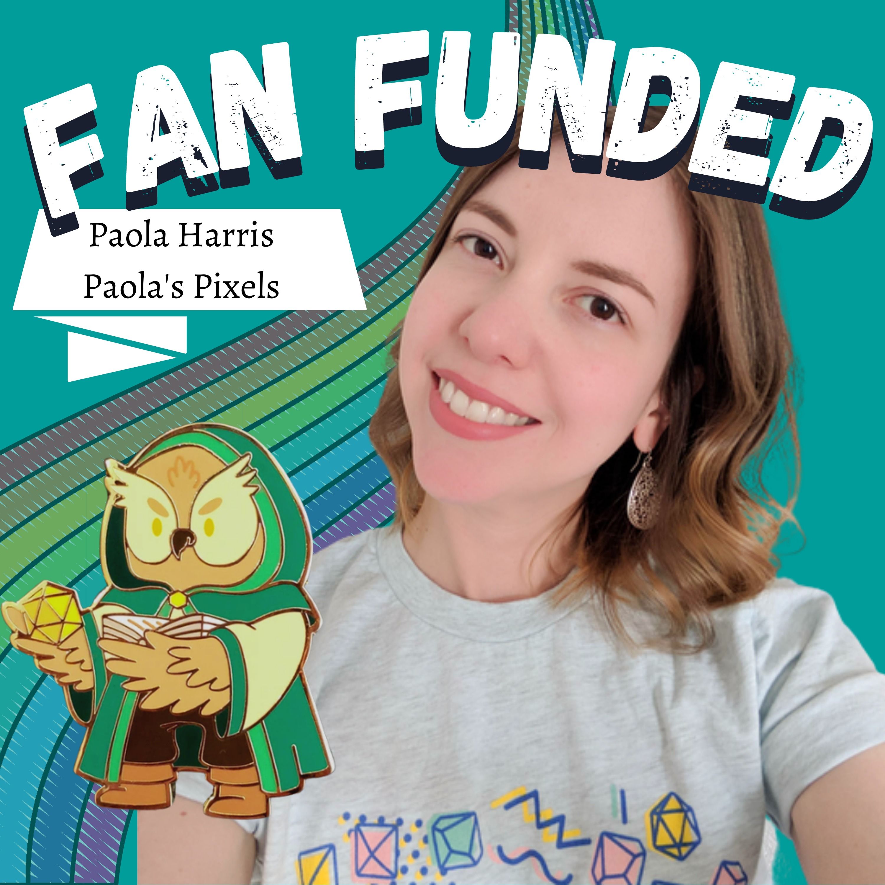 Fan Funded with Laser
