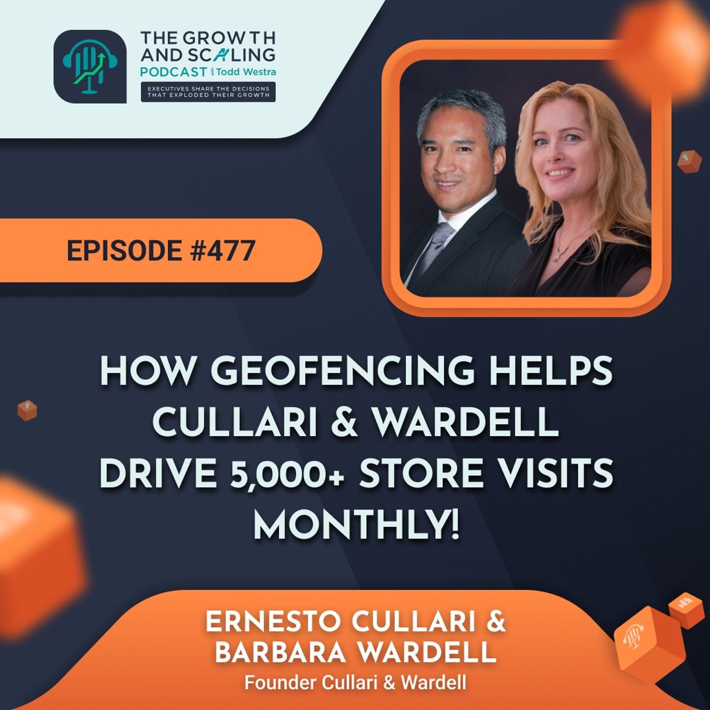 Ep #479 Ernesto Cullari & Barbara Wardell : How Geofencing Helps Cullari & Wardell Drive 5,000+ Store Visits Monthly!