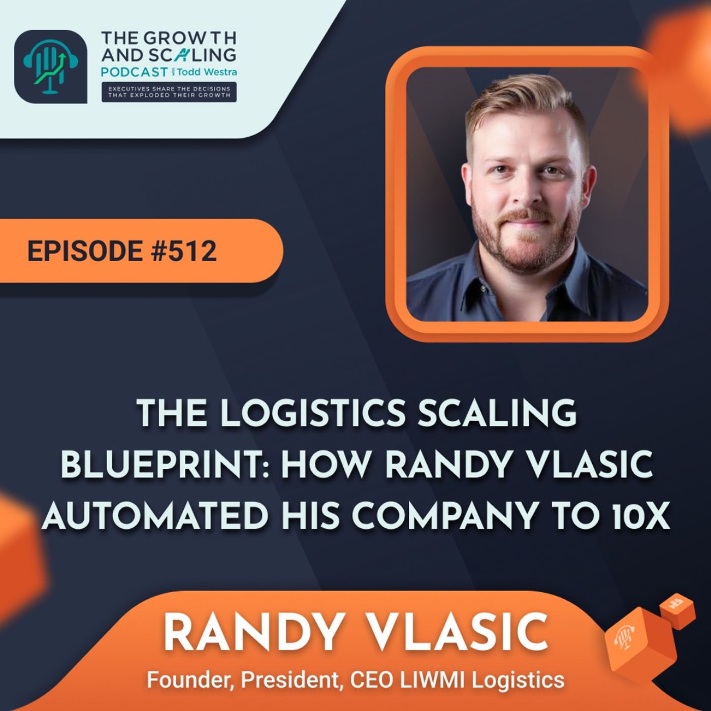 The Logistics Scaling Blueprint: How Randy Vlasic Automated His Company to 10x! episode artwork