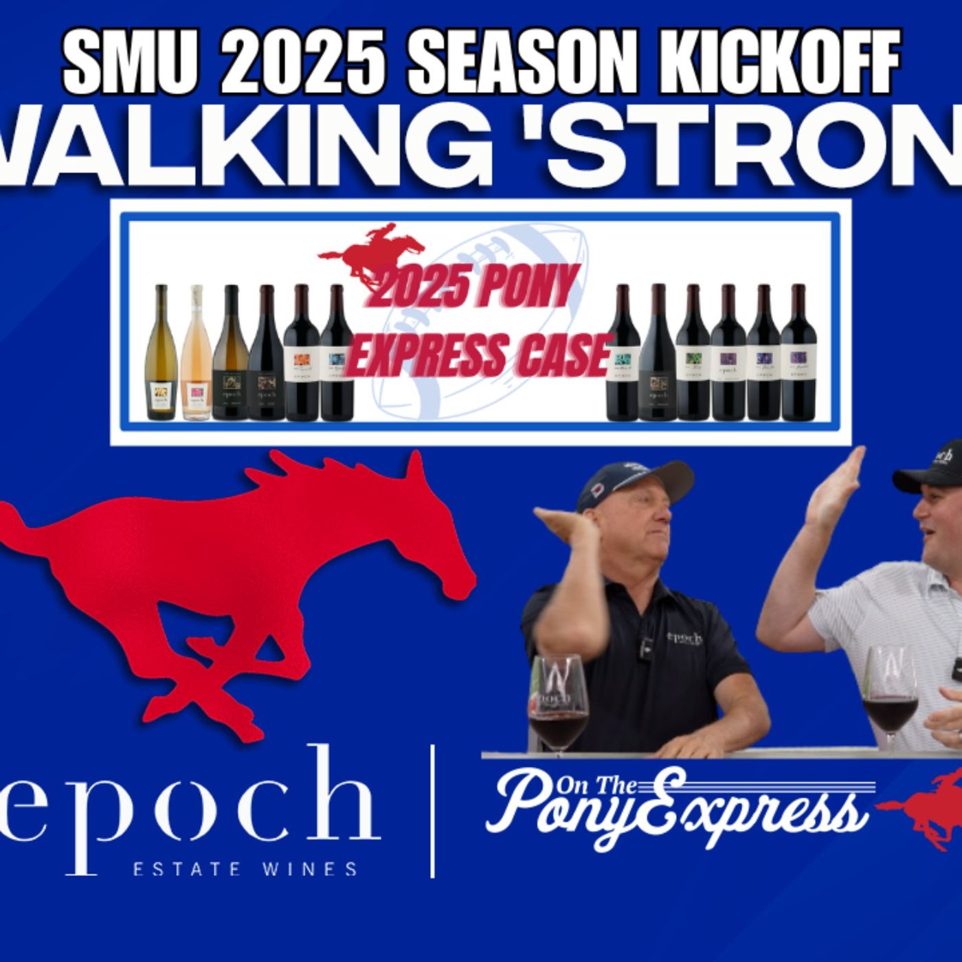 Walking 'Strong: 2025 SMU Football Season Preview, Predictions | New Pony Express case from Epoch Wines