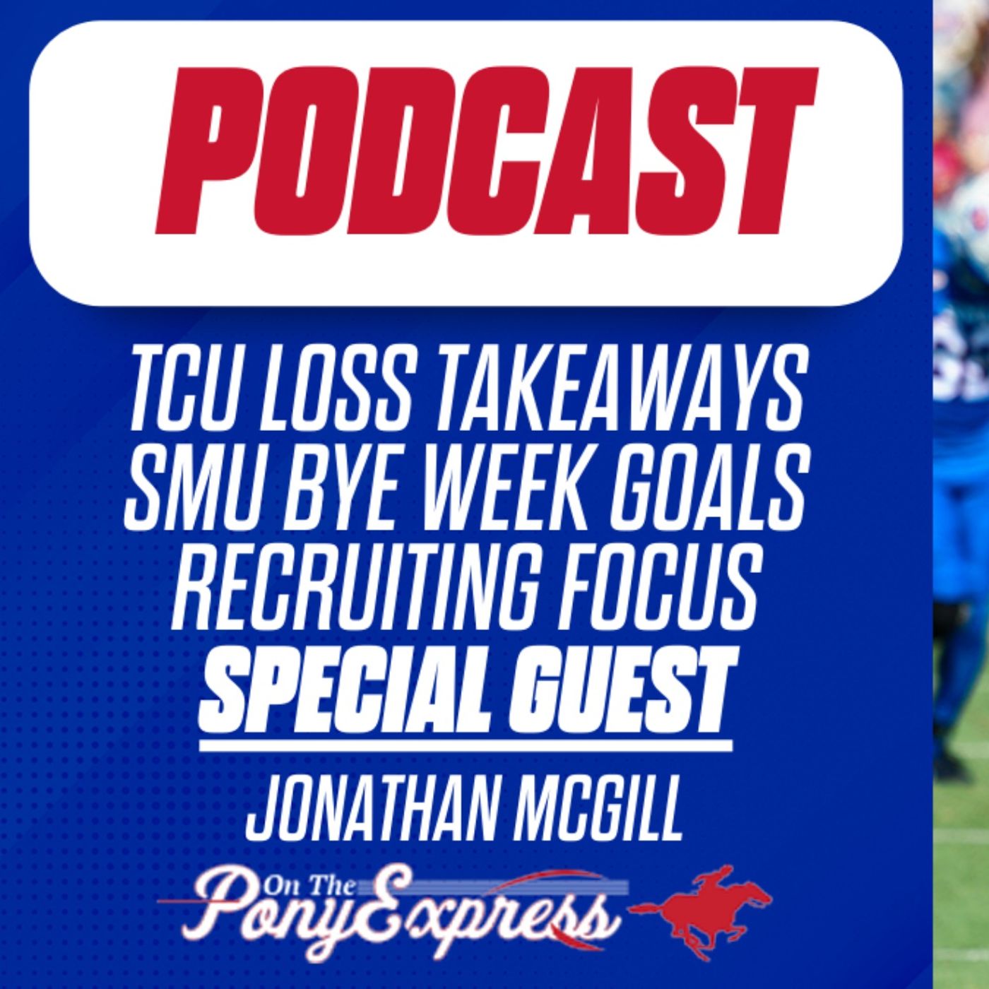 On The Pony Express - SMU Mustangs Podcast