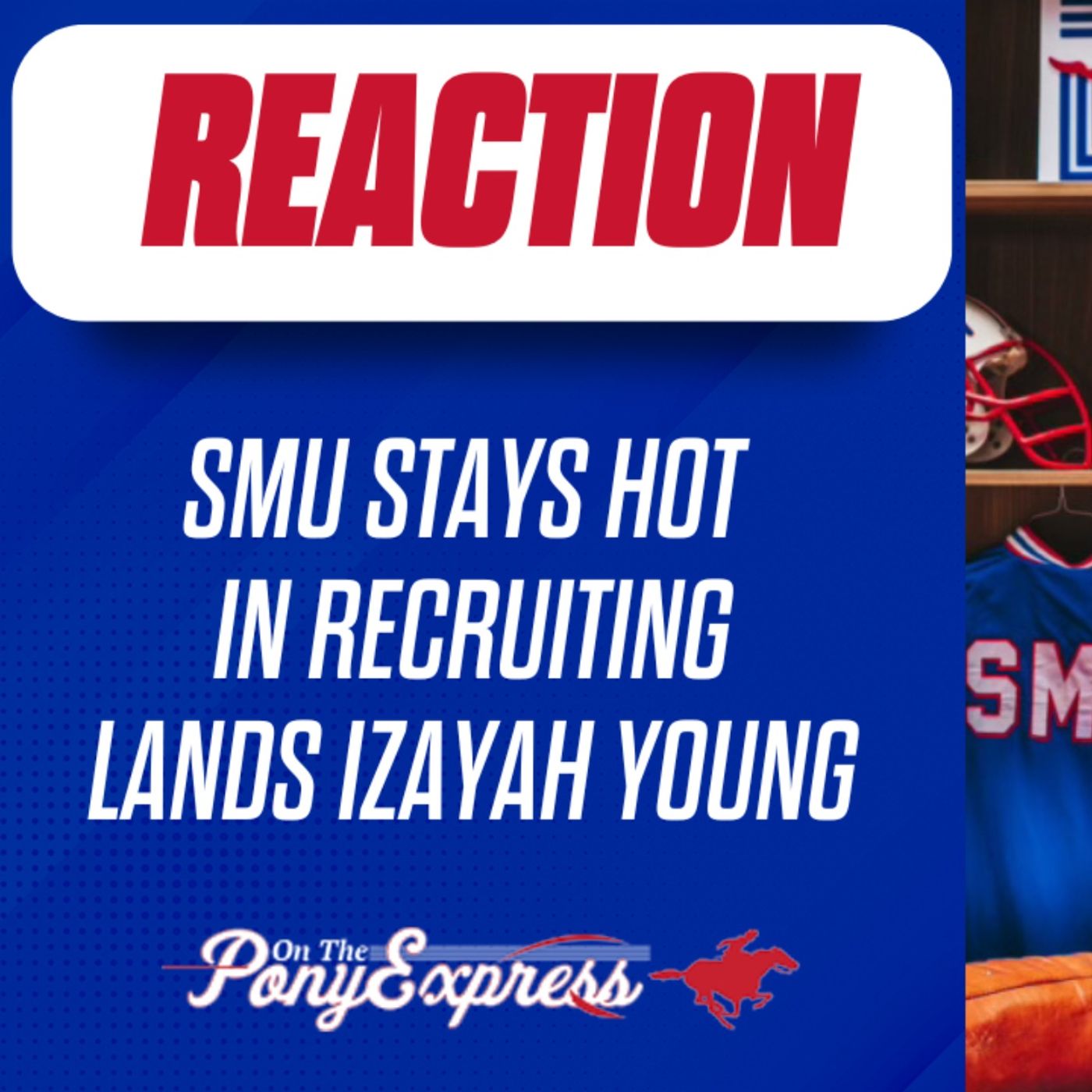 SMU stays HOT in recruiting, lands Izayah Young | Special guest Casey Woods on SMU offense, Kevin Jennings, tight ends + more!