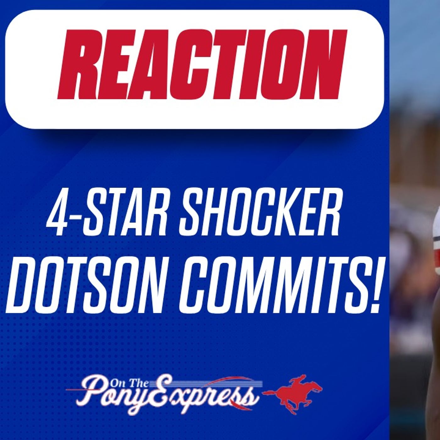 4-star SHOCKER: SMU lands David Dotson over Texas | Eli King commits to Mustangs episode artwork