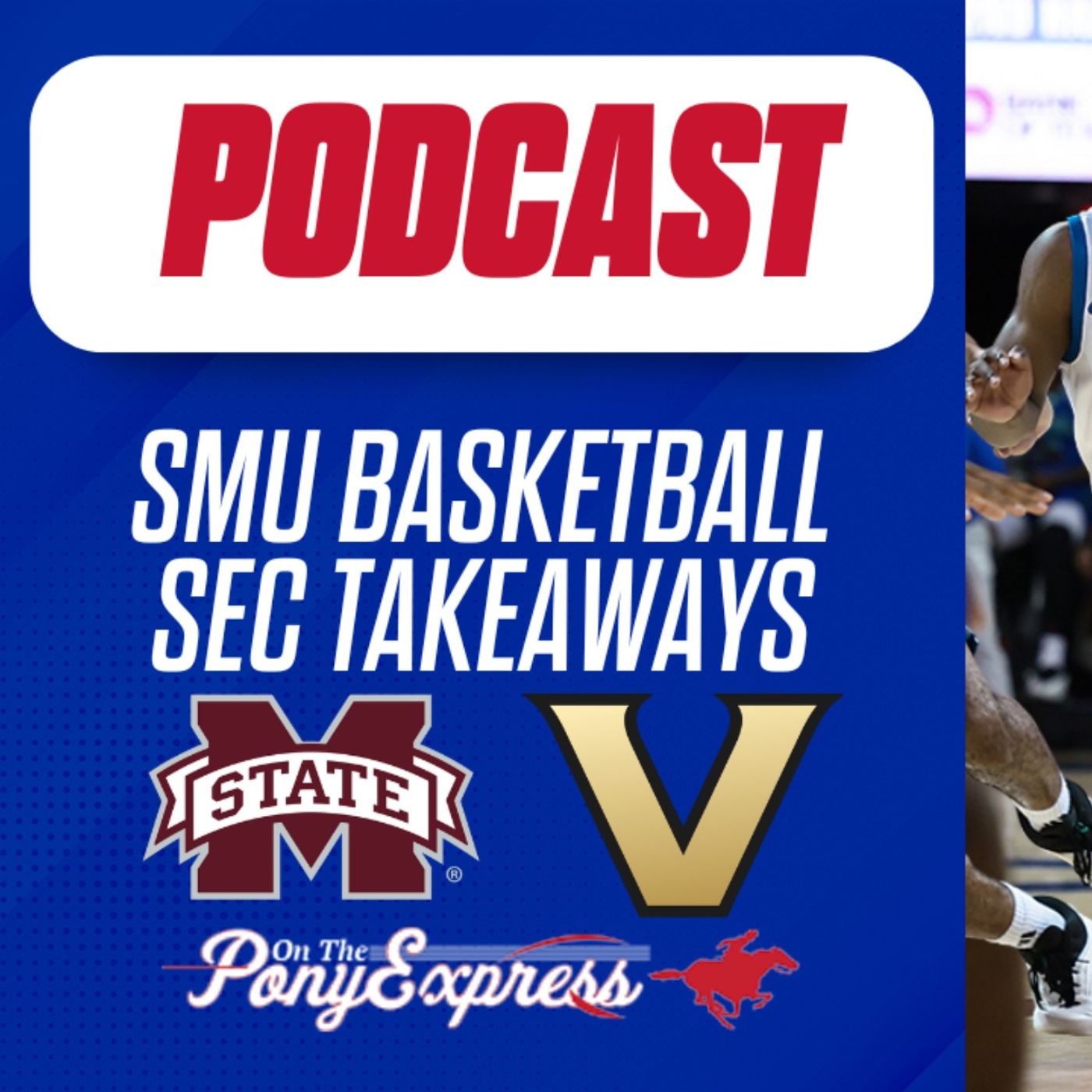 Early look at SMU Basketball in SEC contests at Mississippi State, Vanderbilt with Jarrey Foster