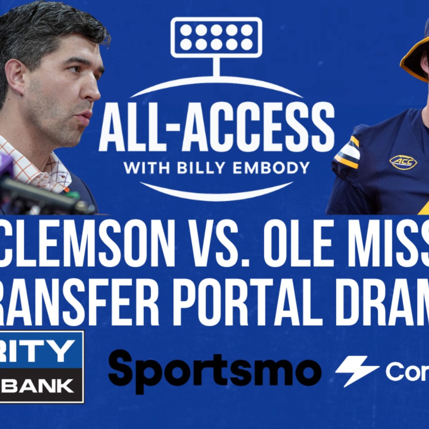 All-Access AM: Clemson vs. Ole Miss Transfer Portal, Luke Ferrelli Drama, Transfer Portal closes, ACC Basketball
