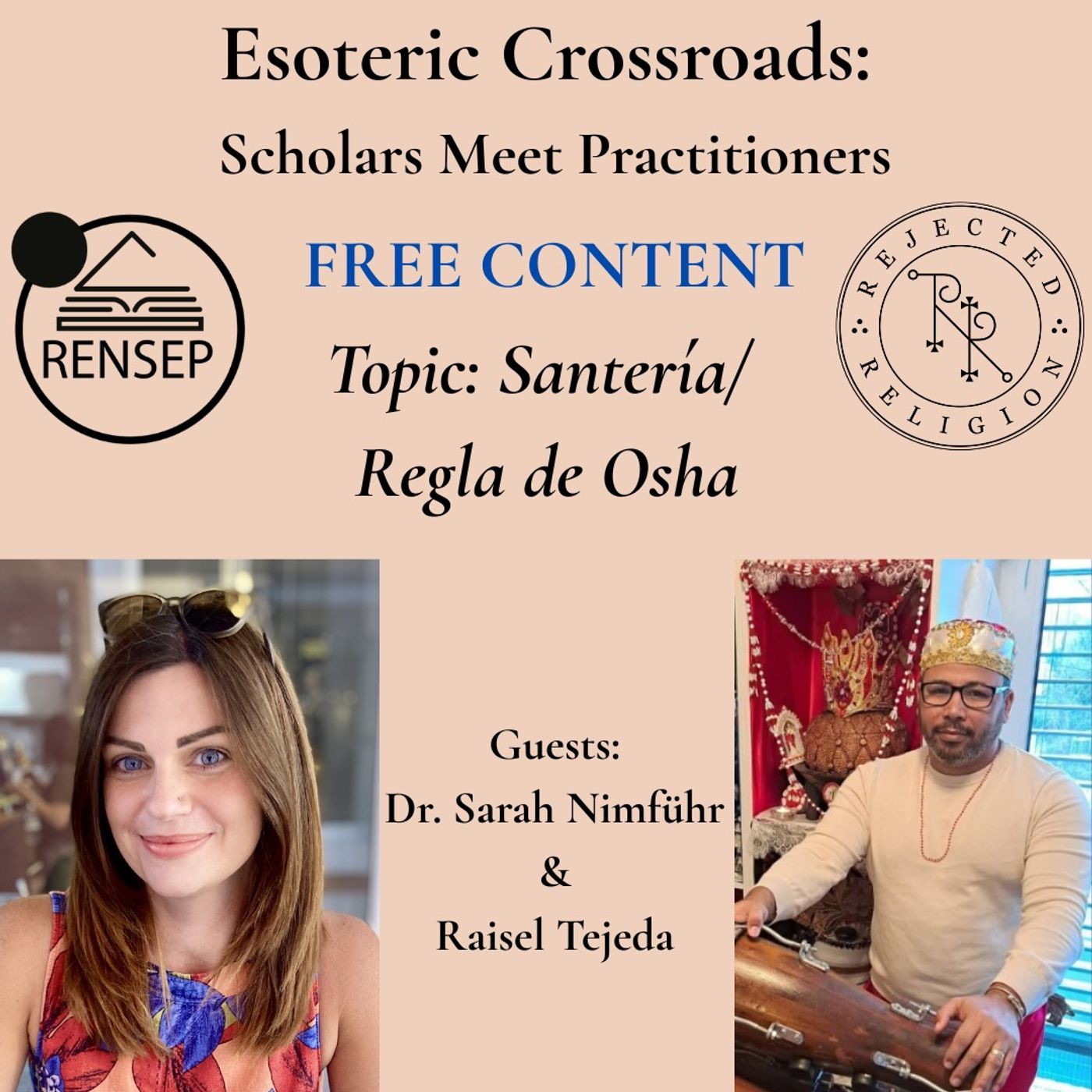 [Free Content] Replay Esoteric Crossroads: Scholars Meet Practitioners - Santería/Regla de Osha