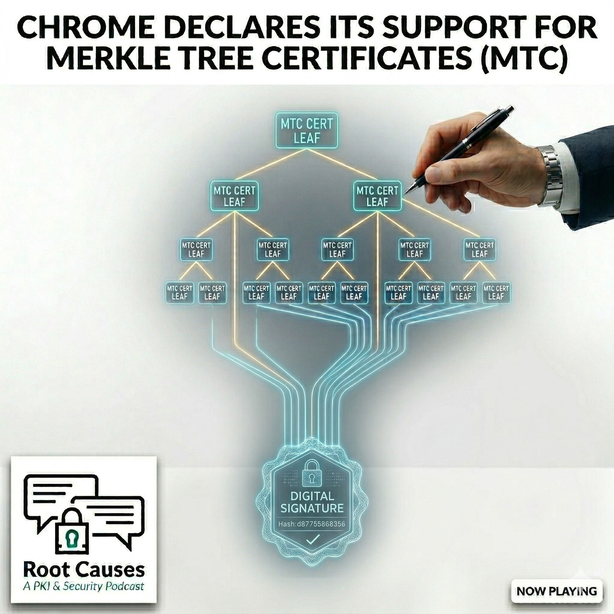 Root Causes 605: Chrome Declares Its Support for Merkle Tree Certificates (MTC)