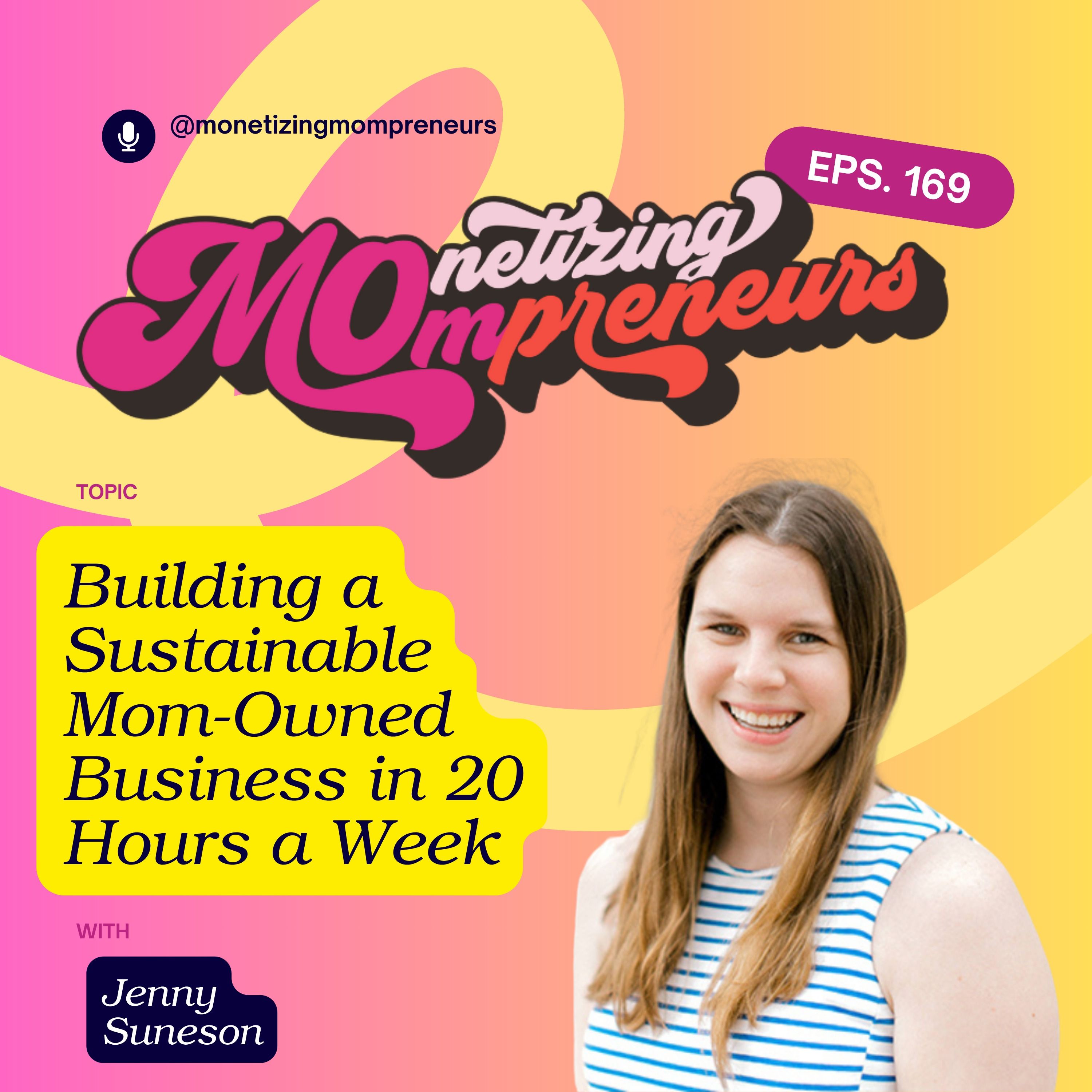 169 Building a Sustainable Mom-Owned Business in 20 Hours a Week episode artwork