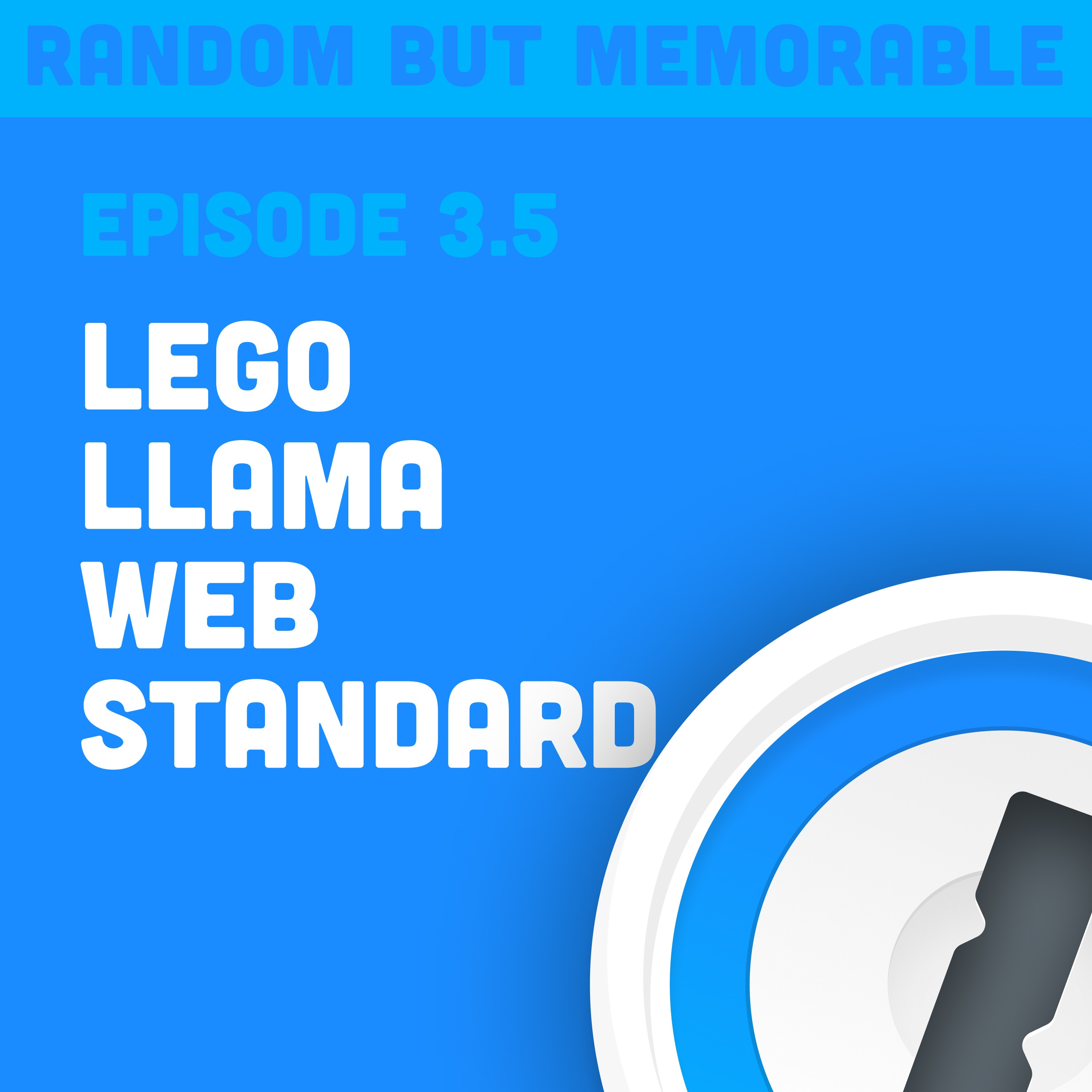 Lego Llama Web Standard with Stina Ehrensvard from Yubico