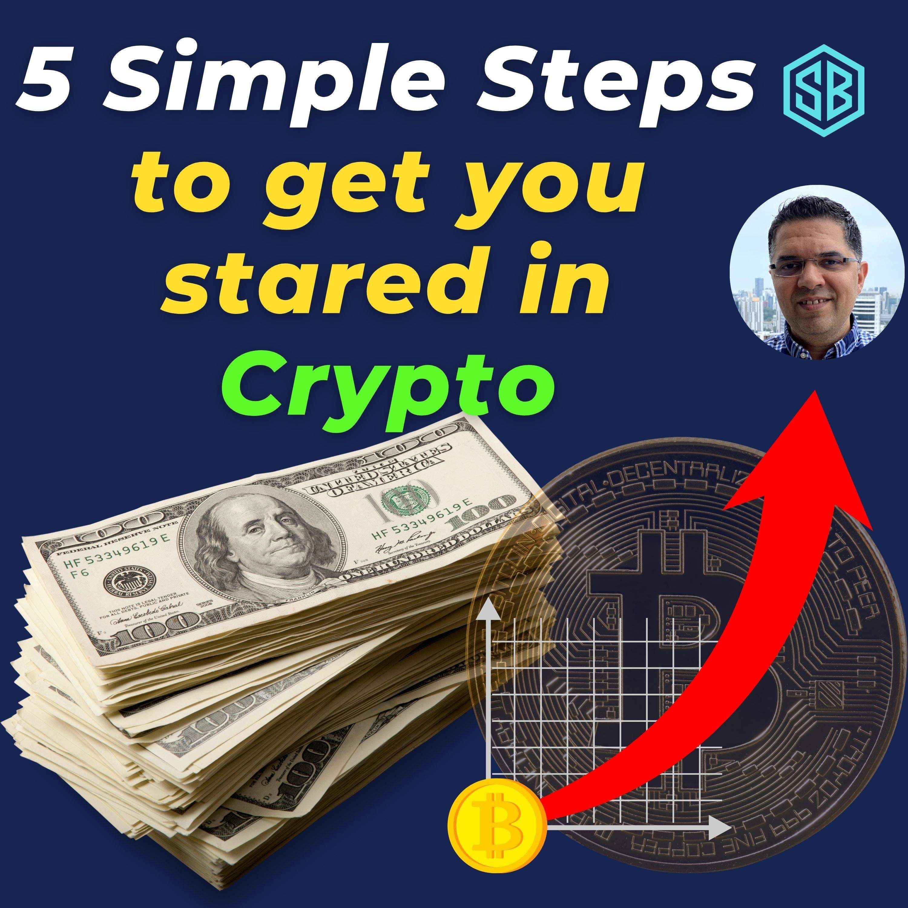 5 Simple Steps to get started in Crypto!!
