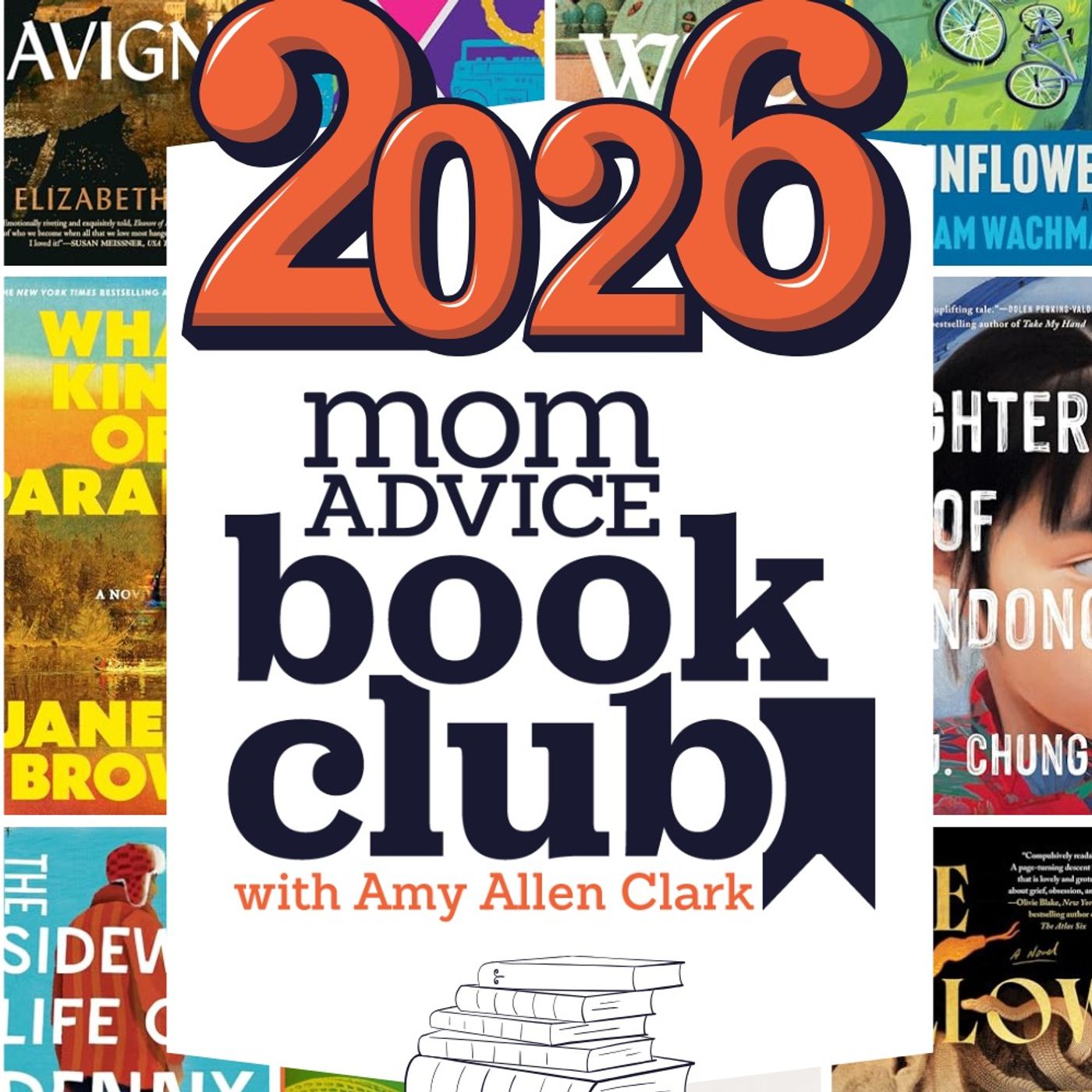 Meet the 2026 MomAdvice Book Club Books